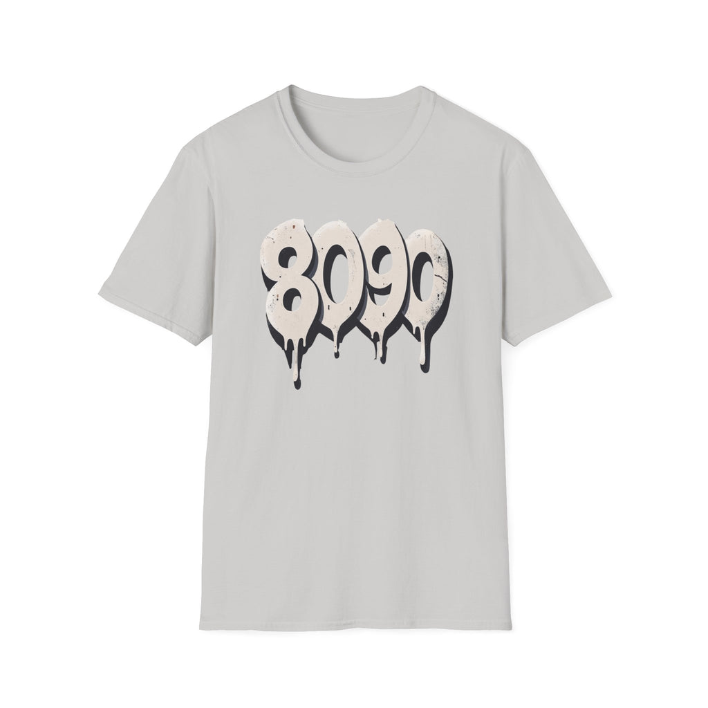 8-0-9-0 Crew Basic Graphic T-Shirt, Unisex Softstyle Tee, Casual Wear