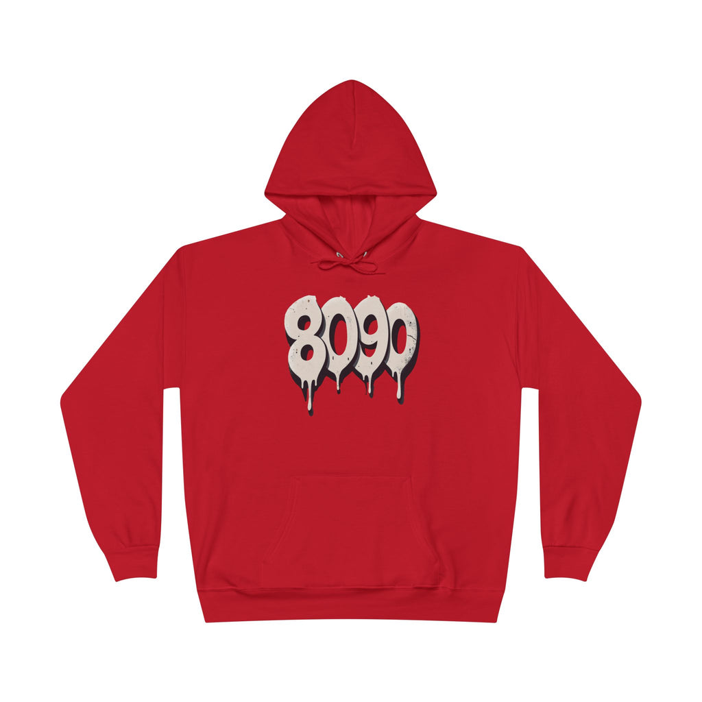 8-0-9-0 Crew Basic Hoodie | Unique Graphic Pullover Sweatshirt for Music Lovers