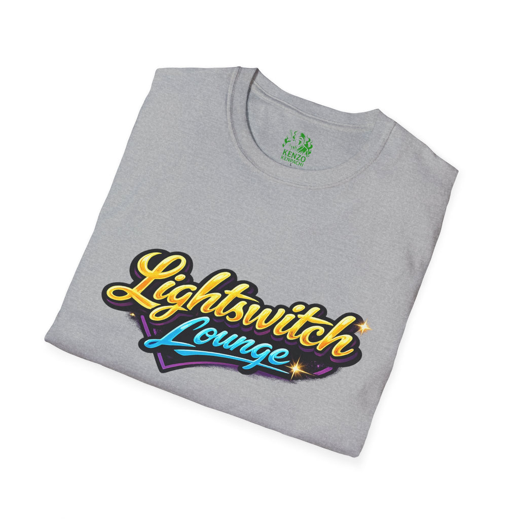 Lightswitch Lounge "8-0-9-0 Crew" T-Shirt — Kenzo Live DJ Stream Graphic Tee