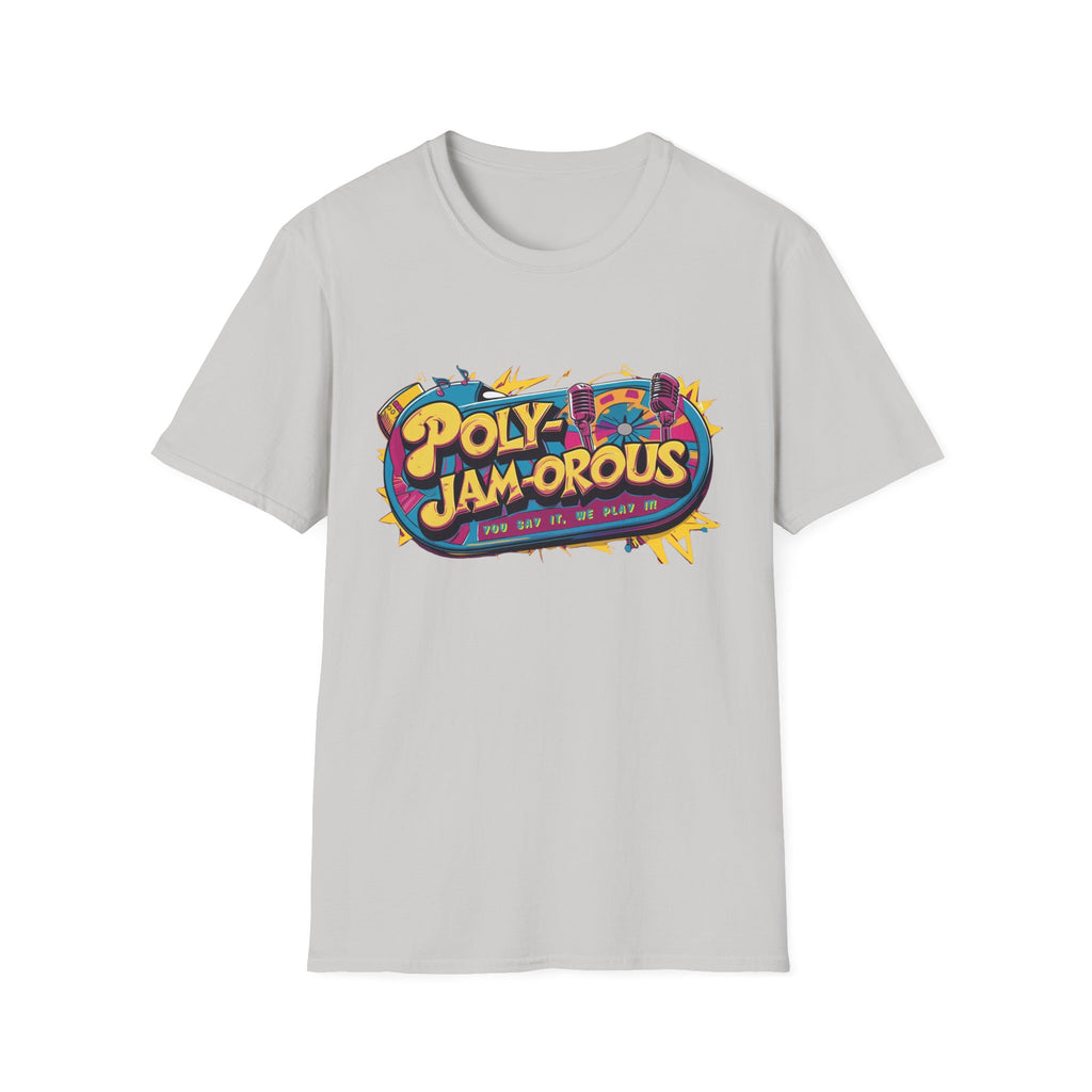 PolyJAMorous Jukebox Graphic T-Shirt, Unisex Softstyle Tee, Casual Wear