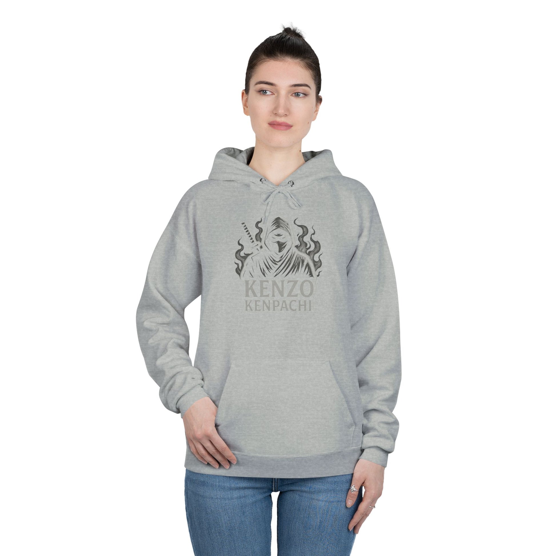 Kenzo Kenpachi Hoodie | Unique Graphic Pullover Sweatshirt for Gamers