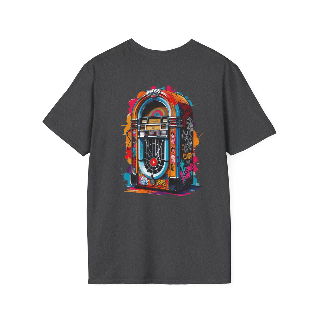 PolyJAMorous Jukebox Graphic T-Shirt, Unisex Softstyle Tee, Casual Wear