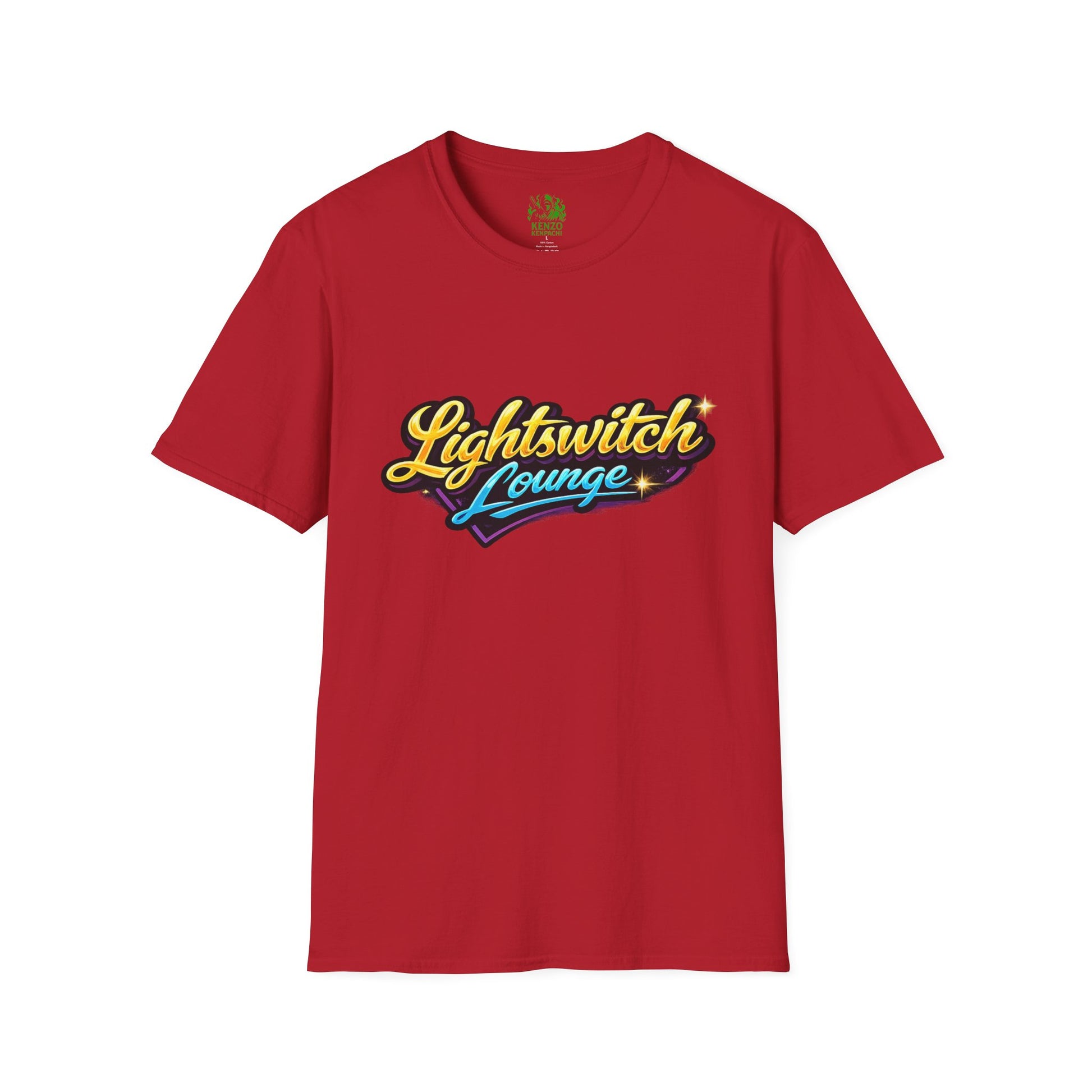 Lightswitch Lounge "8-0-9-0 Crew" T-Shirt — Kenzo Live DJ Stream Graphic Tee