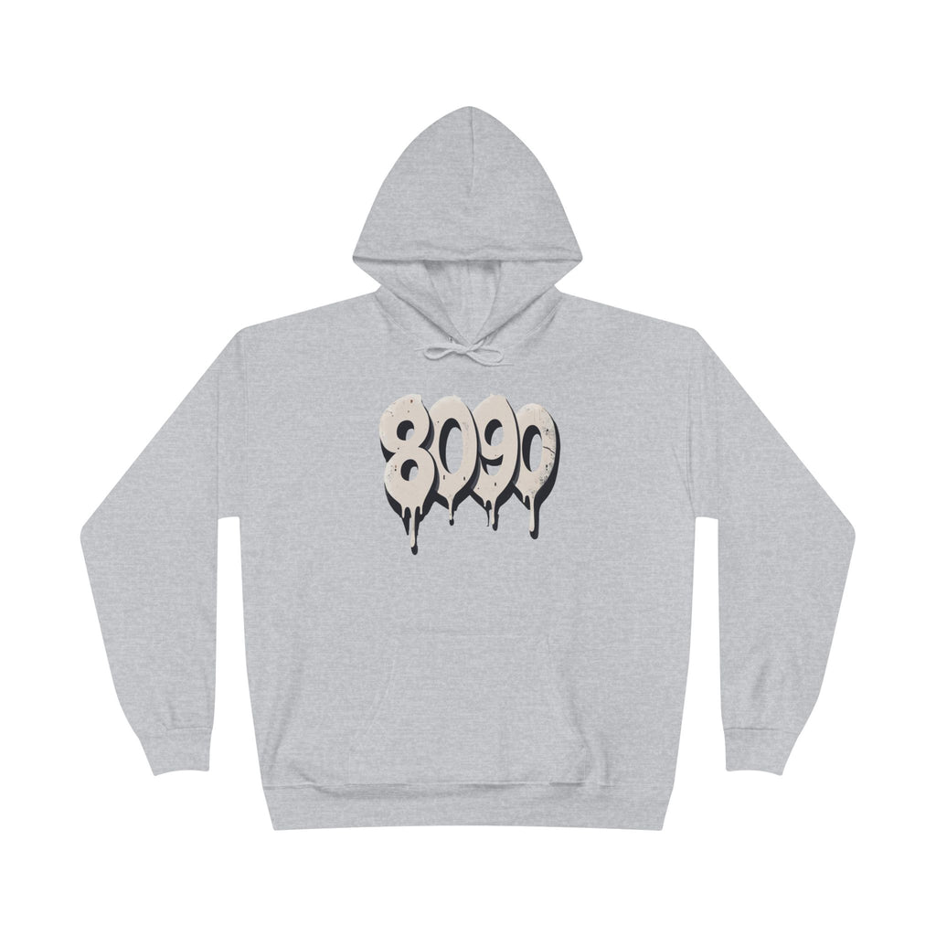8-0-9-0 Crew Basic Hoodie | Unique Graphic Pullover Sweatshirt for Music Lovers