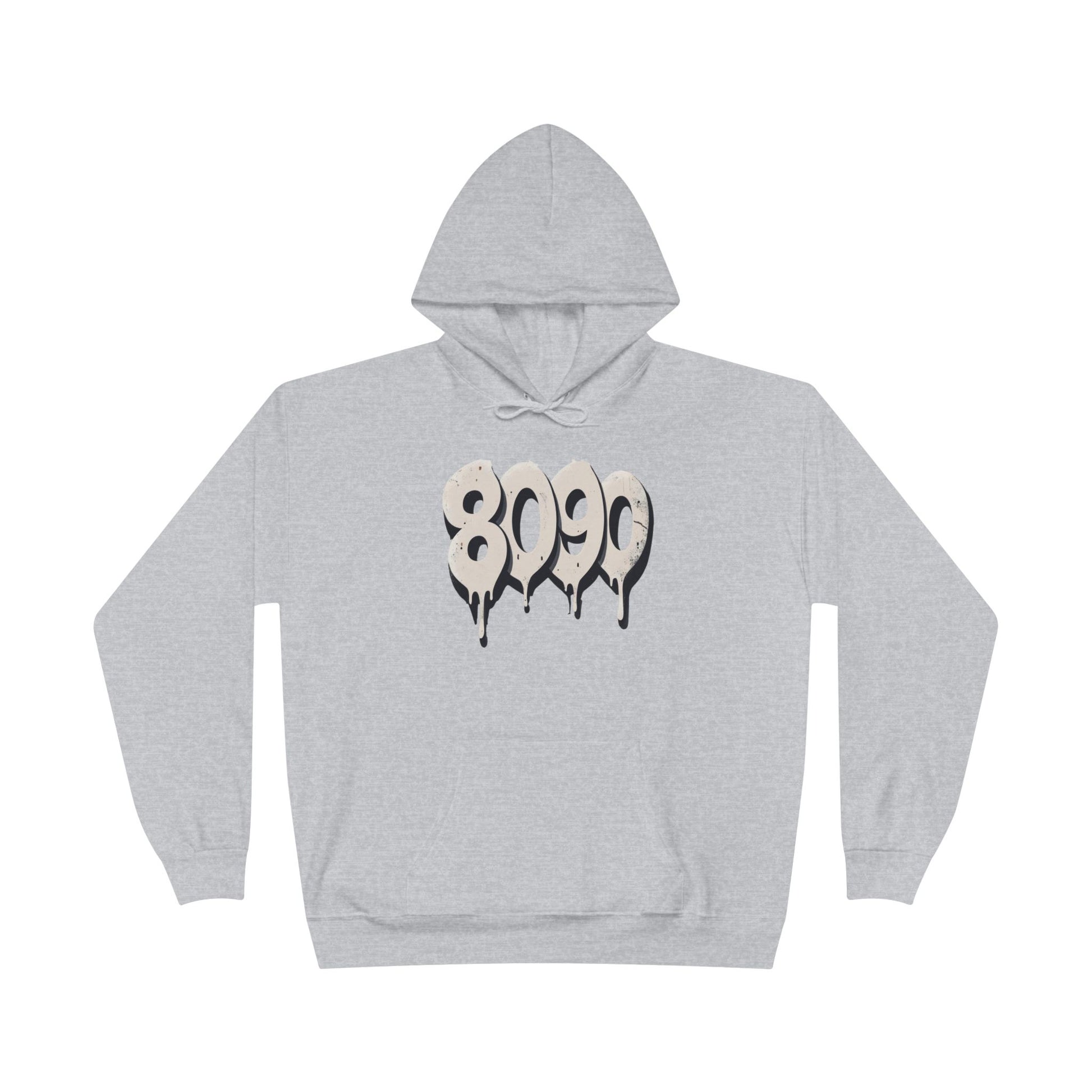 8-0-9-0 Crew Basic Hoodie | Unique Graphic Pullover Sweatshirt for Music Lovers
