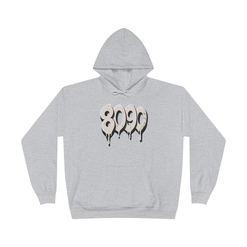 8-0-9-0 Crew Basic Hoodie | Unique Graphic Pullover Sweatshirt for Music Lovers