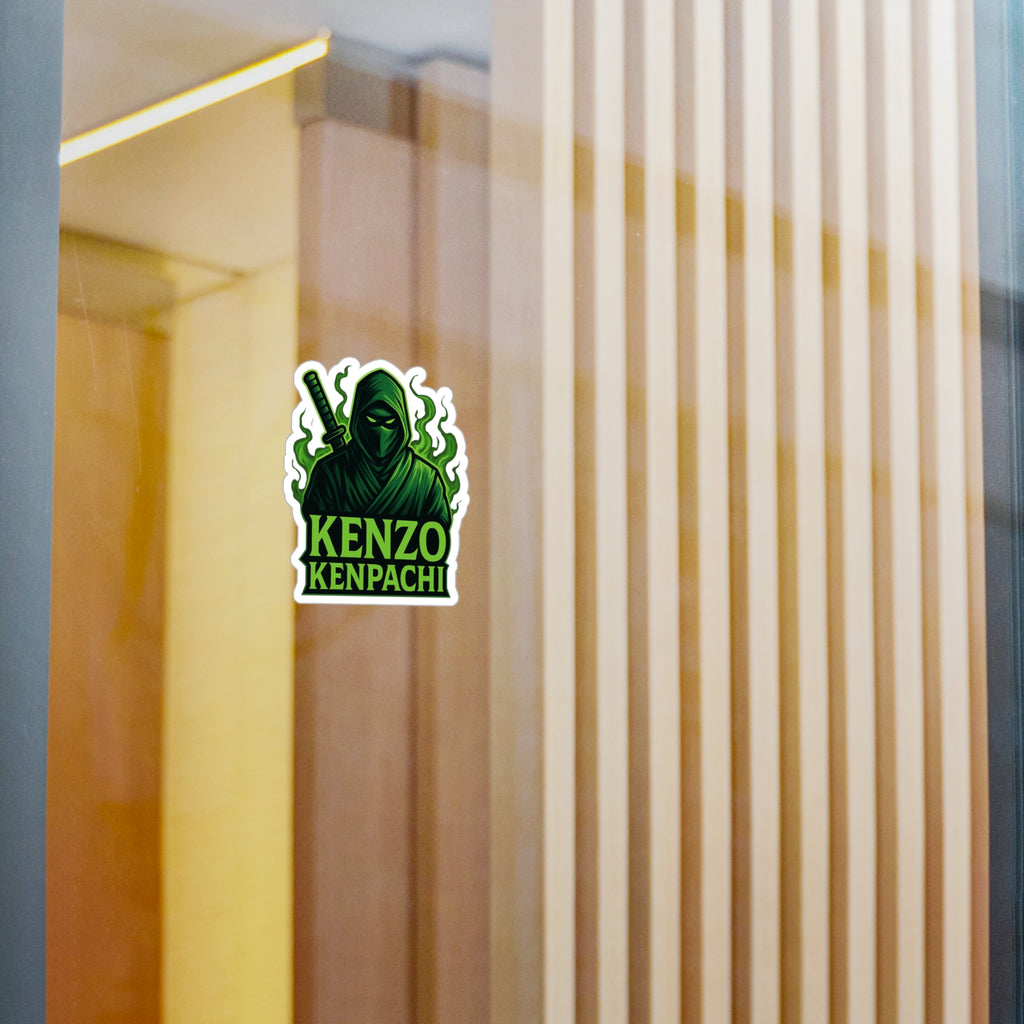 Kenzo Kenpachi Vinyl Decals | Anime Wall Art, Stickers for Fans, Home Decor, Laptop Decoration, Gift Ideas