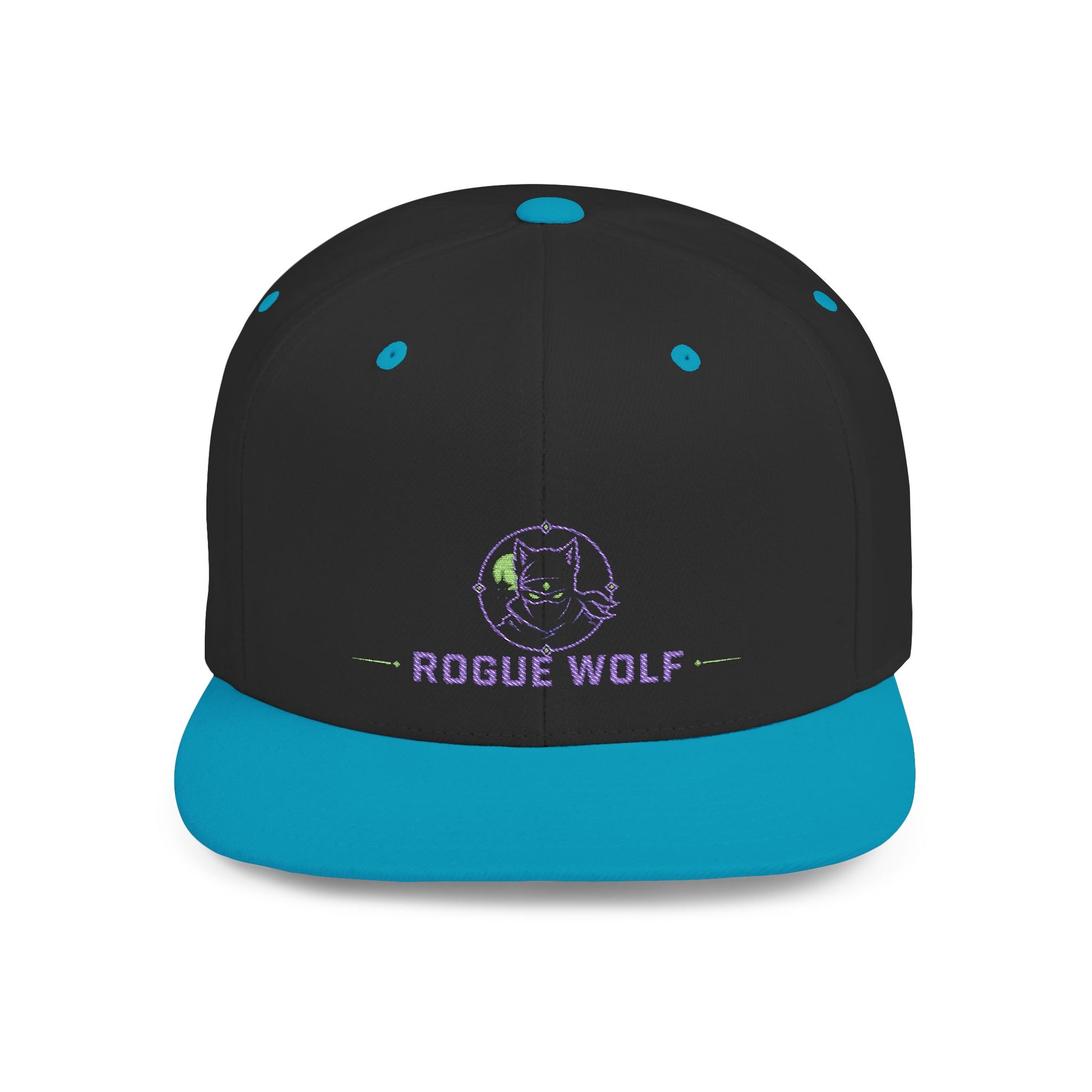 Rogue Wolf Flat Bill Snapback Hat - Perfect for Outdoor Adventures, Casual Style, and Everyday Wear, Great Gift for Birthdays, Festivals, [...]