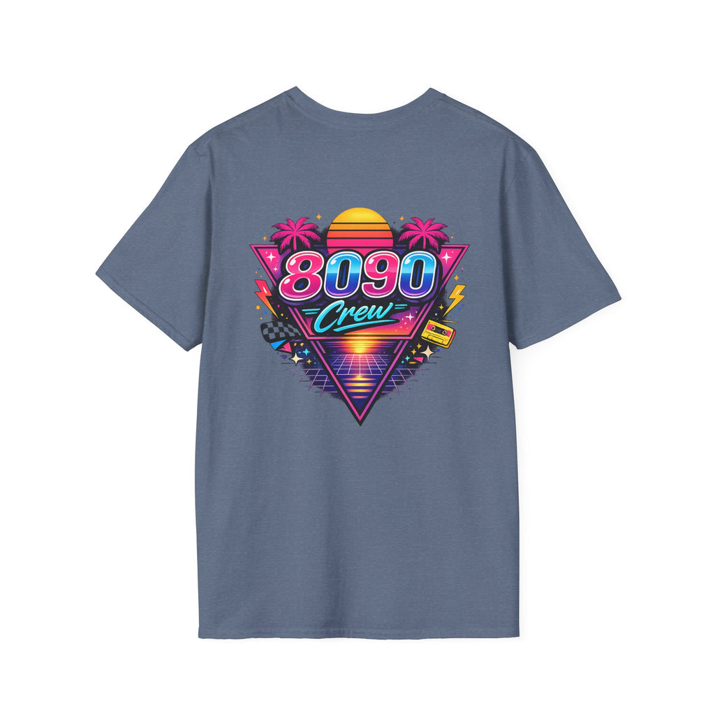 Lightswitch Lounge "8-0-9-0 Crew" T-Shirt — Kenzo Live DJ Stream Graphic Tee