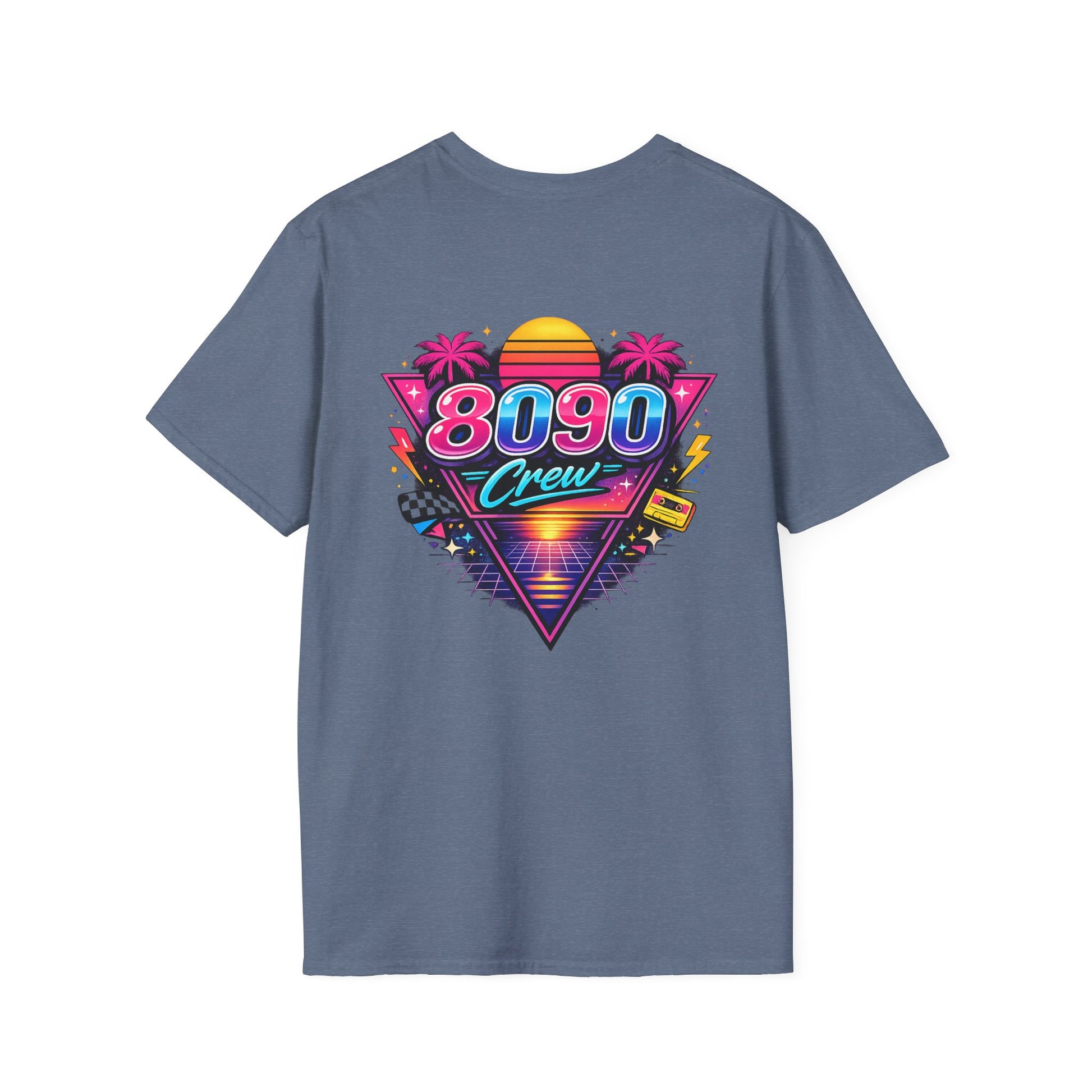 Lightswitch Lounge "8-0-9-0 Crew" T-Shirt — Kenzo Live DJ Stream Graphic Tee