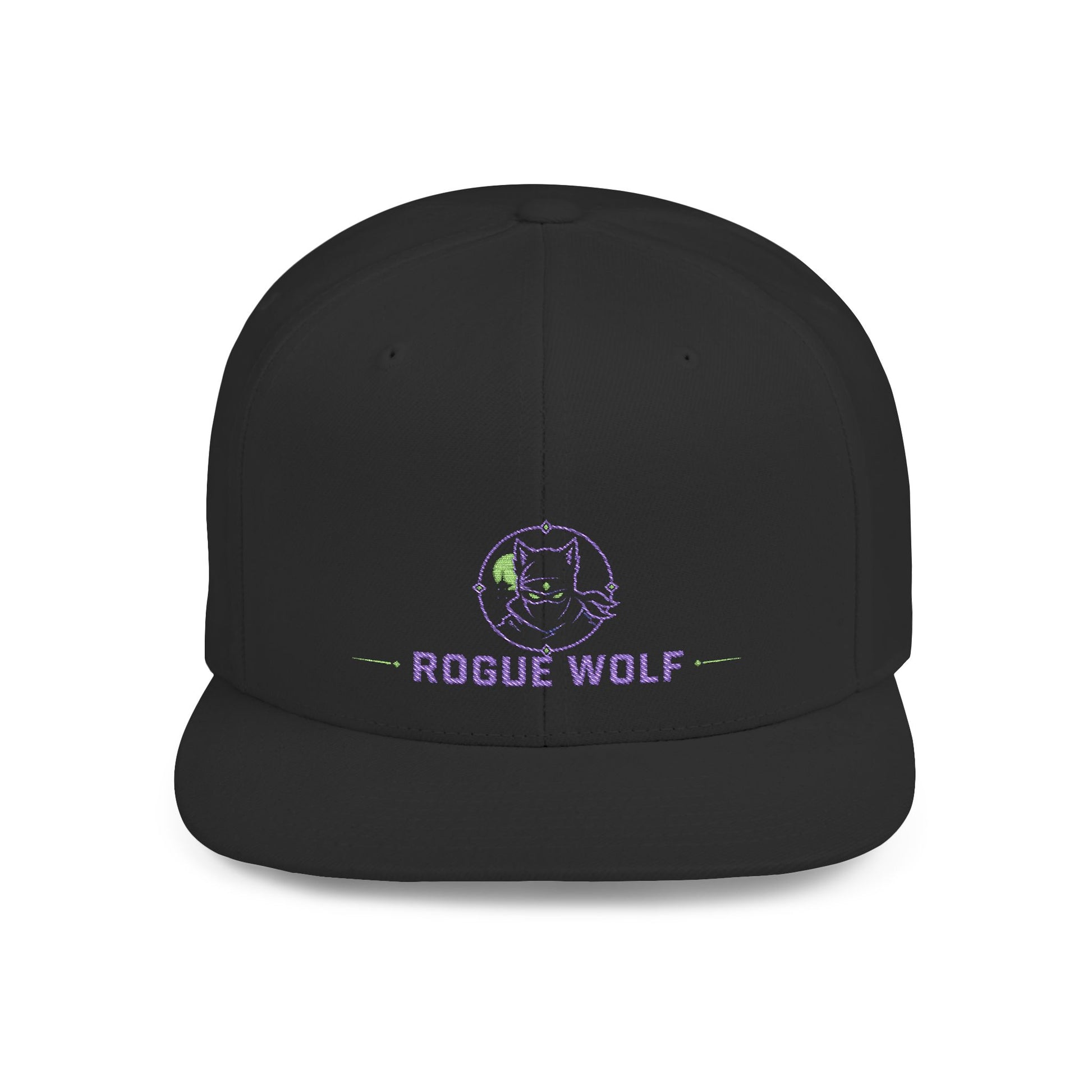 Rogue Wolf Flat Bill Snapback Hat - Perfect for Outdoor Adventures, Casual Style, and Everyday Wear, Great Gift for Birthdays, Festivals, [...]