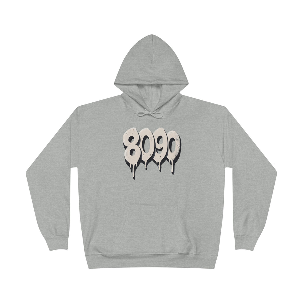 8-0-9-0 Crew Basic Hoodie | Unique Graphic Pullover Sweatshirt for Music Lovers