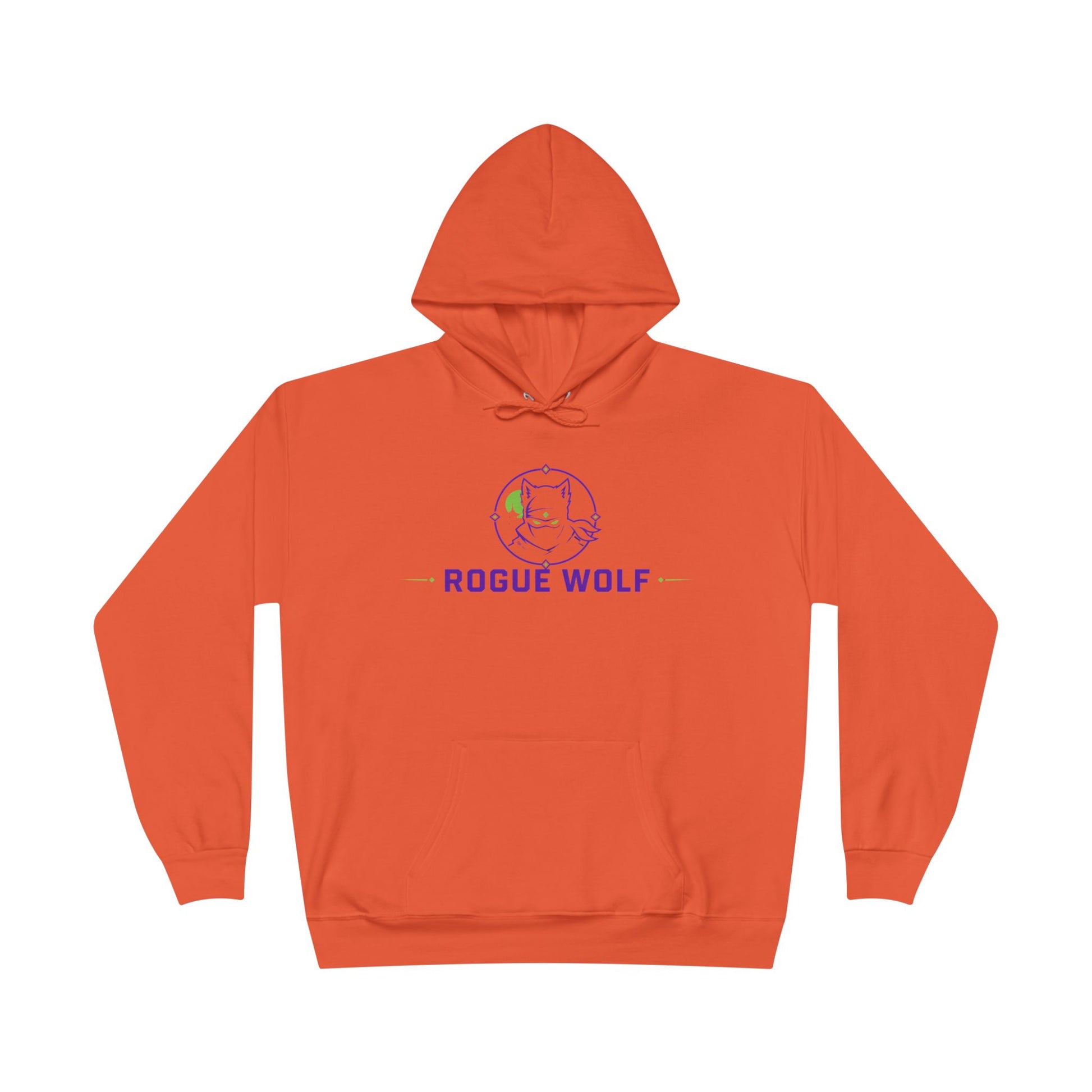 Rogue Wolf 'Lightswitch Lounge' Graphic Hoodie — Retro Neon B-Side Pullover Style 2