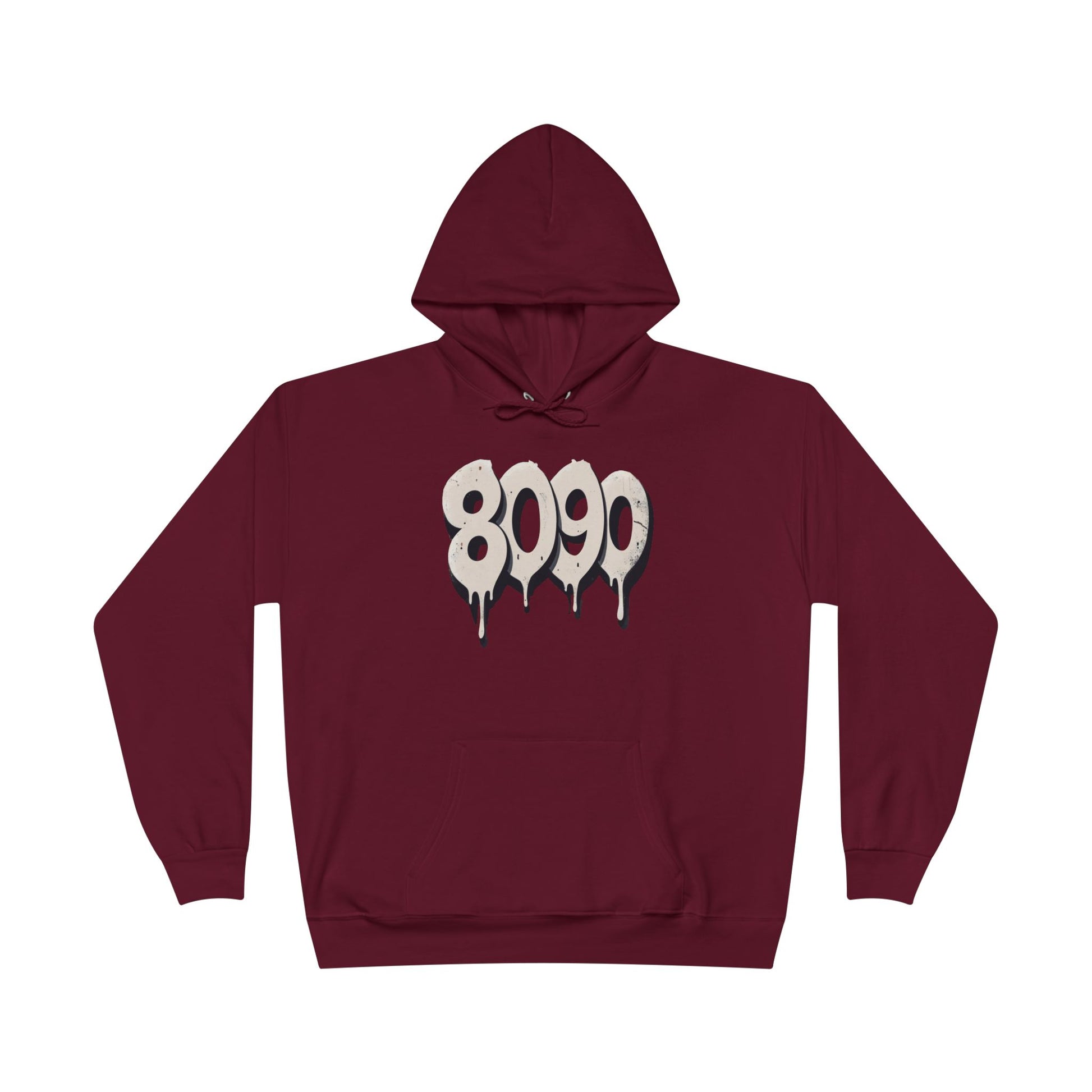 8-0-9-0 Crew Basic Hoodie | Unique Graphic Pullover Sweatshirt for Music Lovers