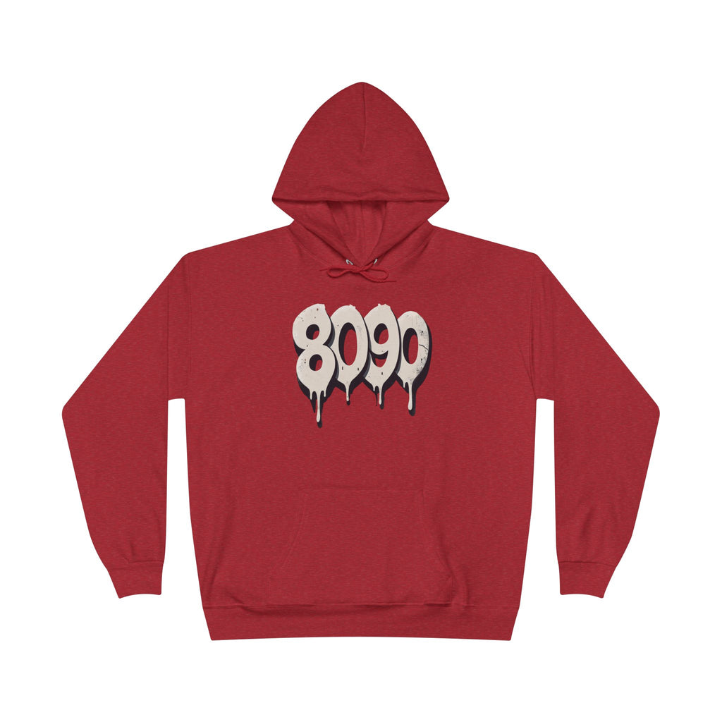 8-0-9-0 Crew Basic Hoodie | Unique Graphic Pullover Sweatshirt for Music Lovers