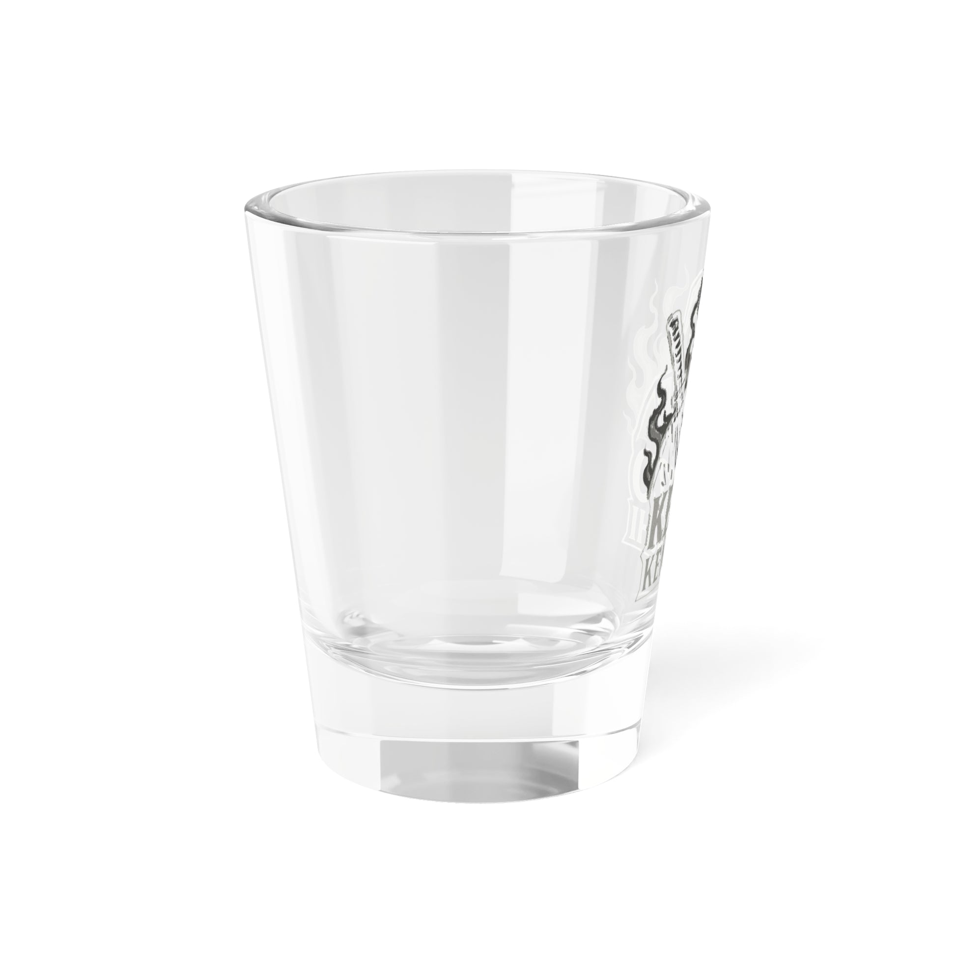 Ninja-Themed Shot Glass, Unique Barware, Gift for Anime Fans, Collectible Drinking Glass, Kenzo Kenpachi Decor