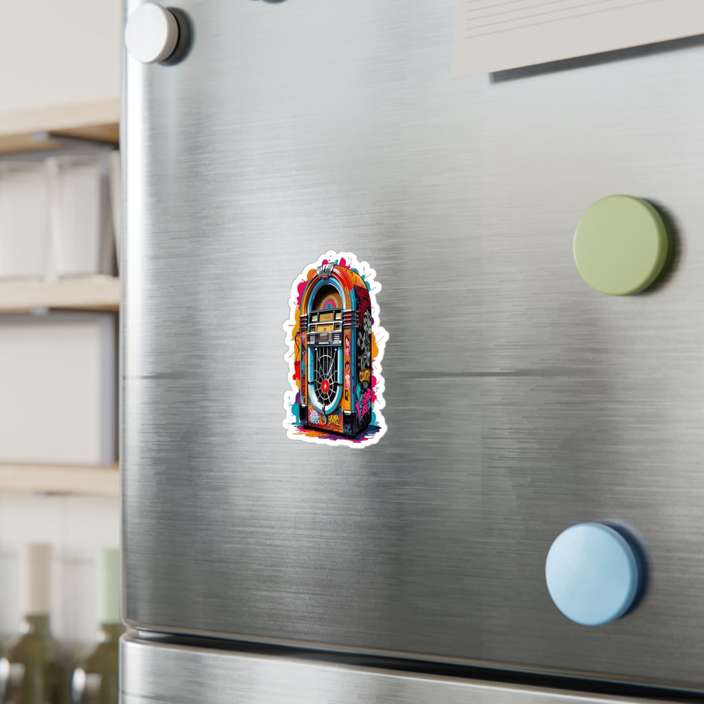 Jukebox Vinyl Decals | Anime Wall Art, Stickers for Fans, Home Decor, Laptop Decoration, Gift Ideas