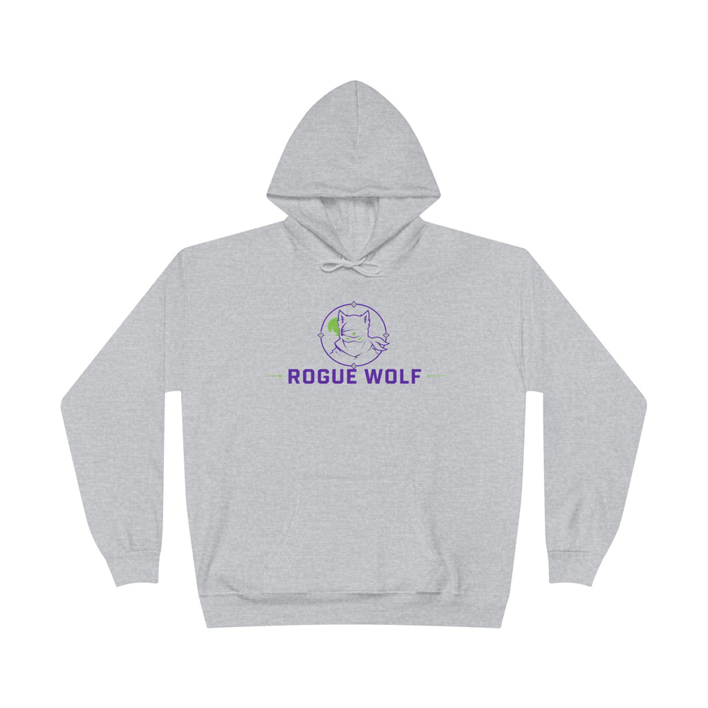 Rogue Wolf 'Lightswitch Lounge' Graphic Hoodie — Retro Neon B-Side Pullover Style 2