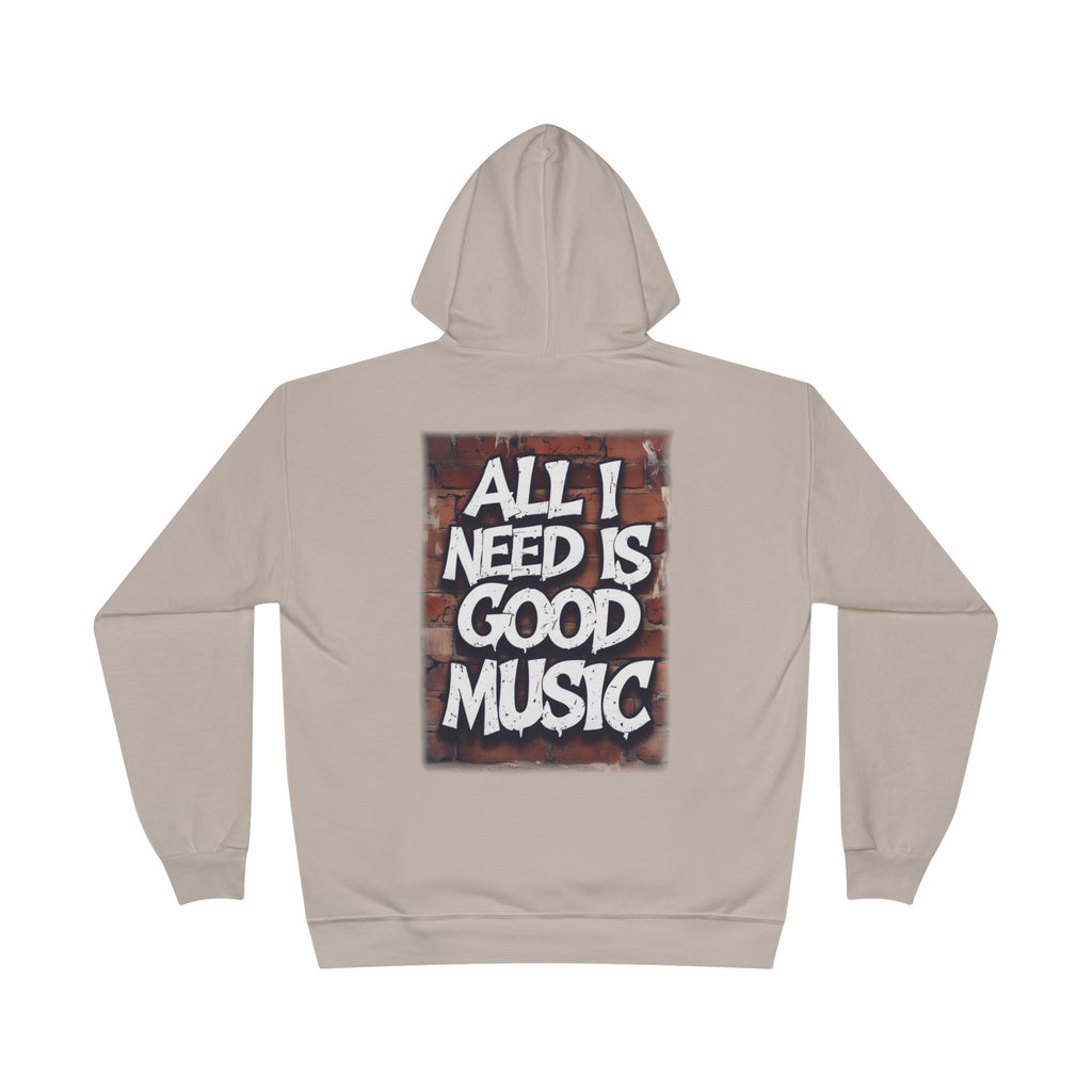 8-0-9-0 Crew Basic Hoodie | Unique Graphic Pullover Sweatshirt for Music Lovers
