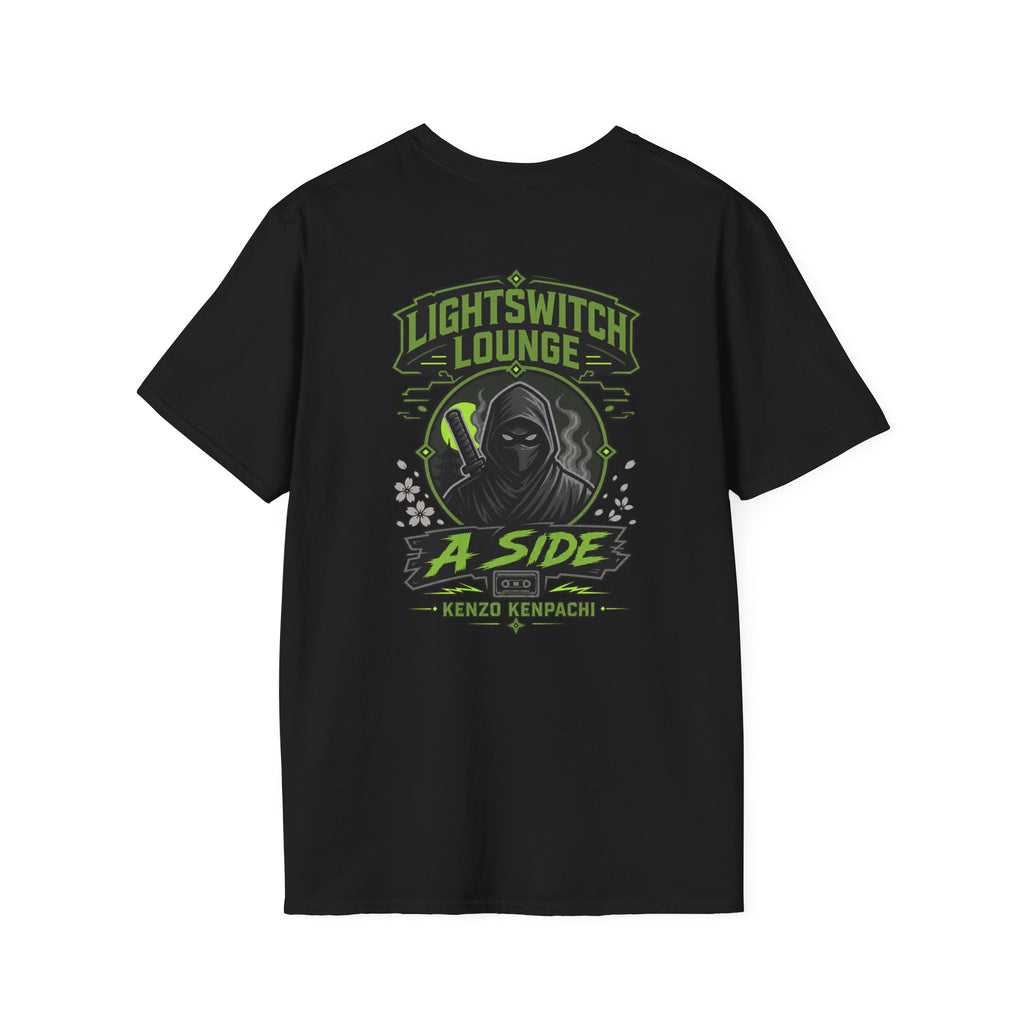 Lightswitch Lounge Kenzo A-Side Graphic T-Shirt, Unisex Softstyle Tee, Casual Wear