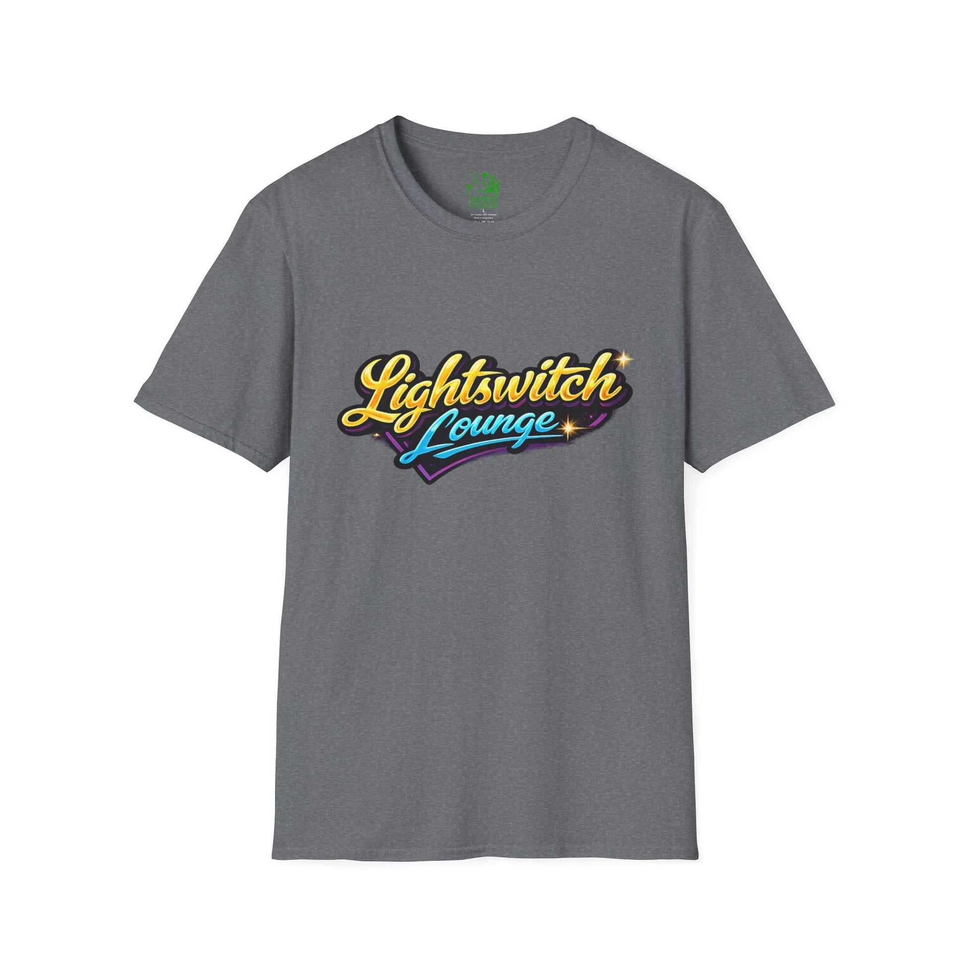 Lightswitch Lounge "8-0-9-0 Crew" T-Shirt — Kenzo Live DJ Stream Graphic Tee