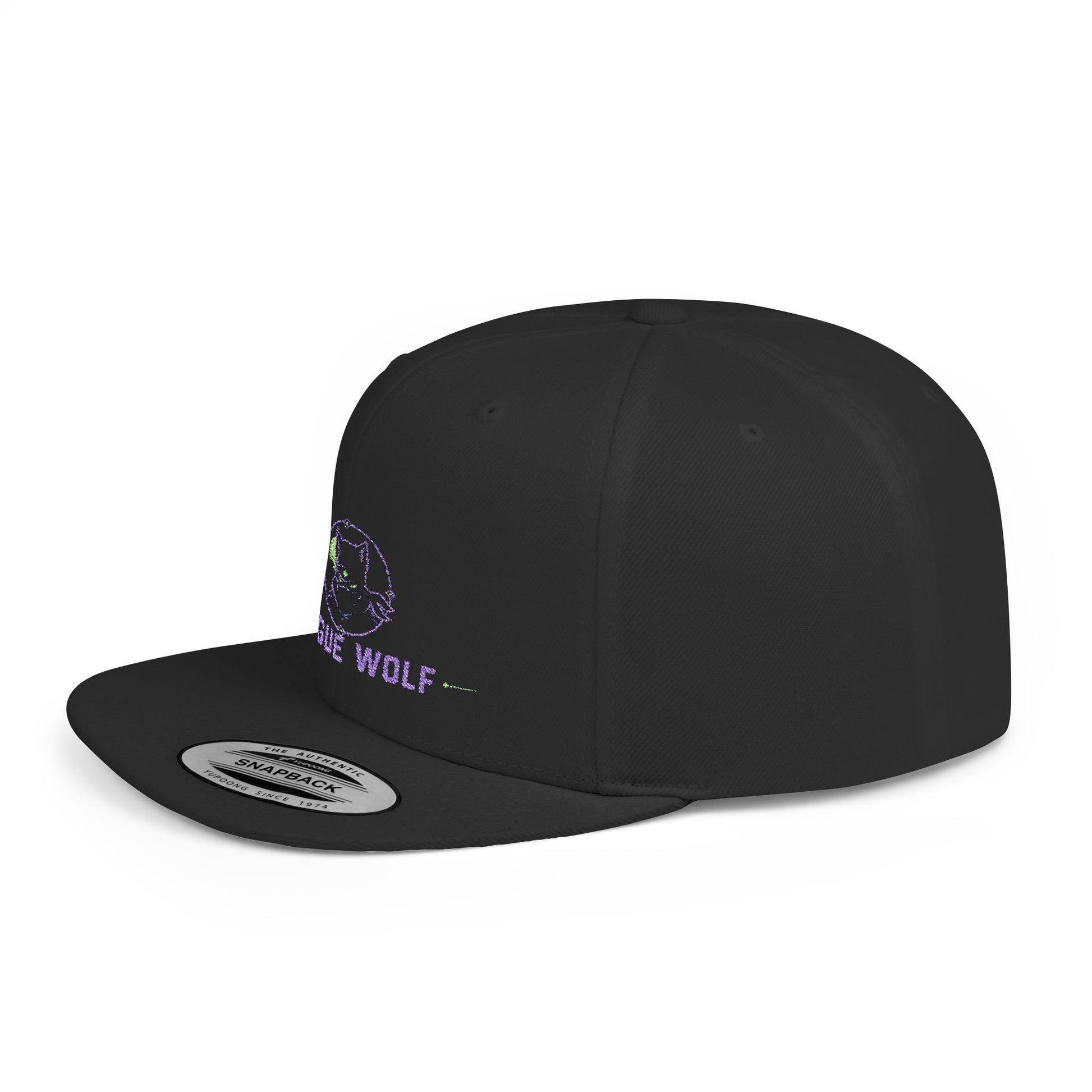 Rogue Wolf Flat Bill Snapback Hat - Perfect for Outdoor Adventures, Casual Style, and Everyday Wear, Great Gift for Birthdays, Festivals, [...]
