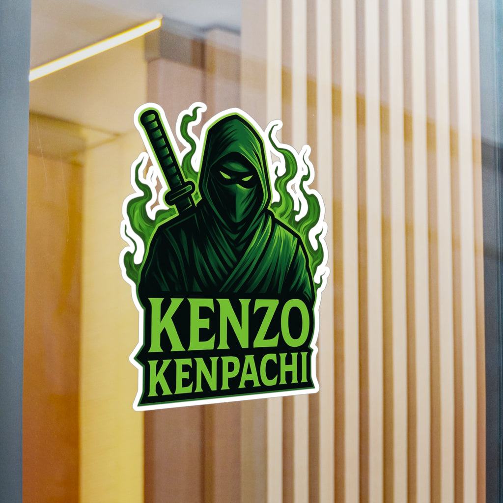 Kenzo Kenpachi Vinyl Decals | Anime Wall Art, Stickers for Fans, Home Decor, Laptop Decoration, Gift Ideas
