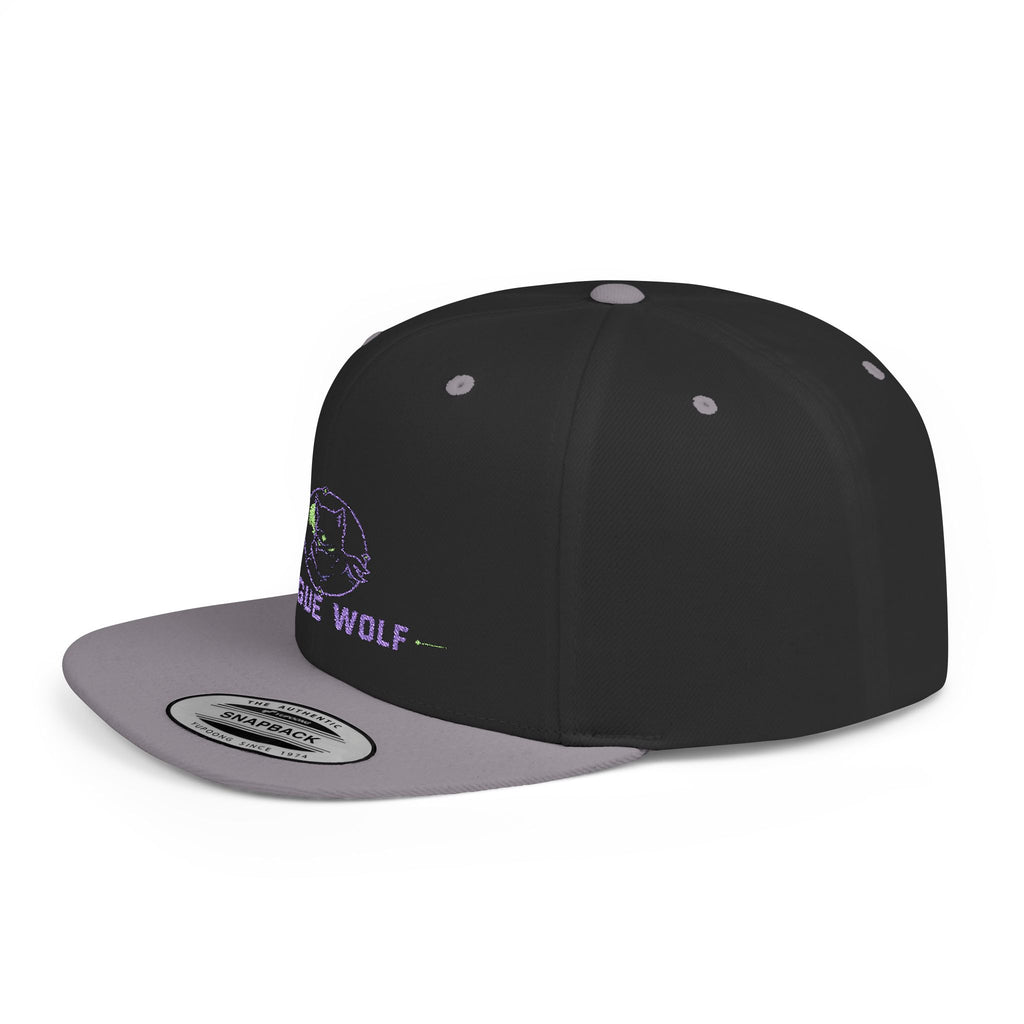 Rogue Wolf Flat Bill Snapback Hat - Perfect for Outdoor Adventures, Casual Style, and Everyday Wear, Great Gift for Birthdays, Festivals, [...]