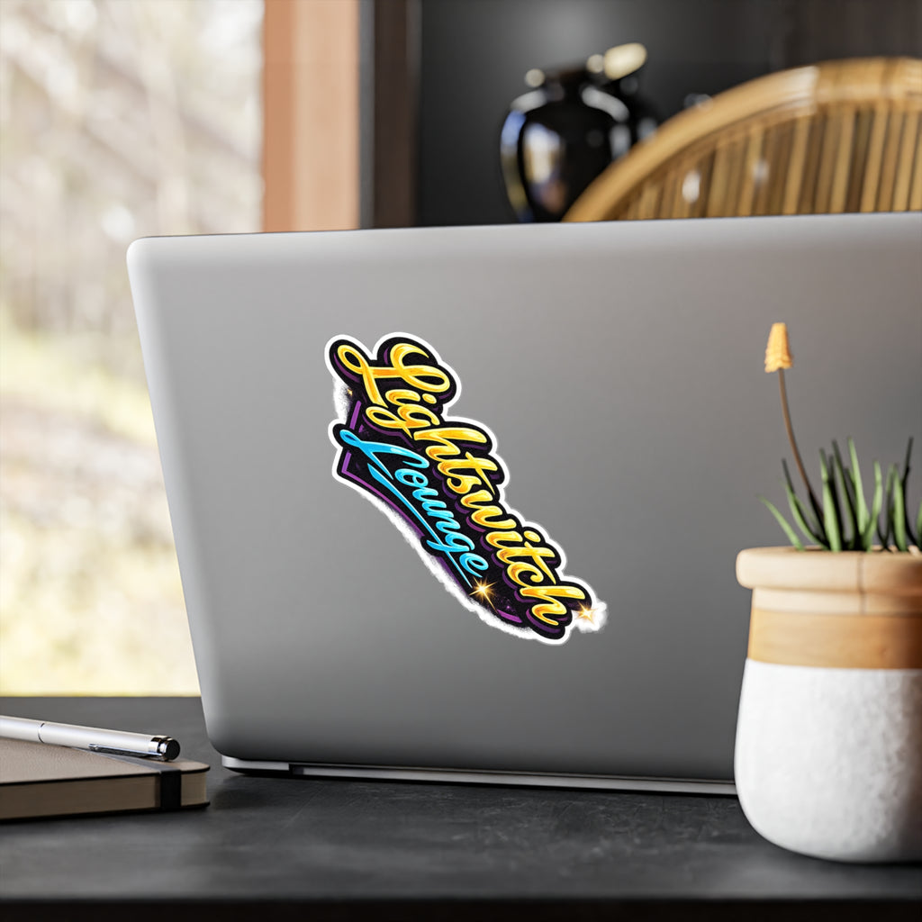Lightswitch Lounge DJ Stream Sticker — Kenzo Live Kiss-Cut Vinyl Decal