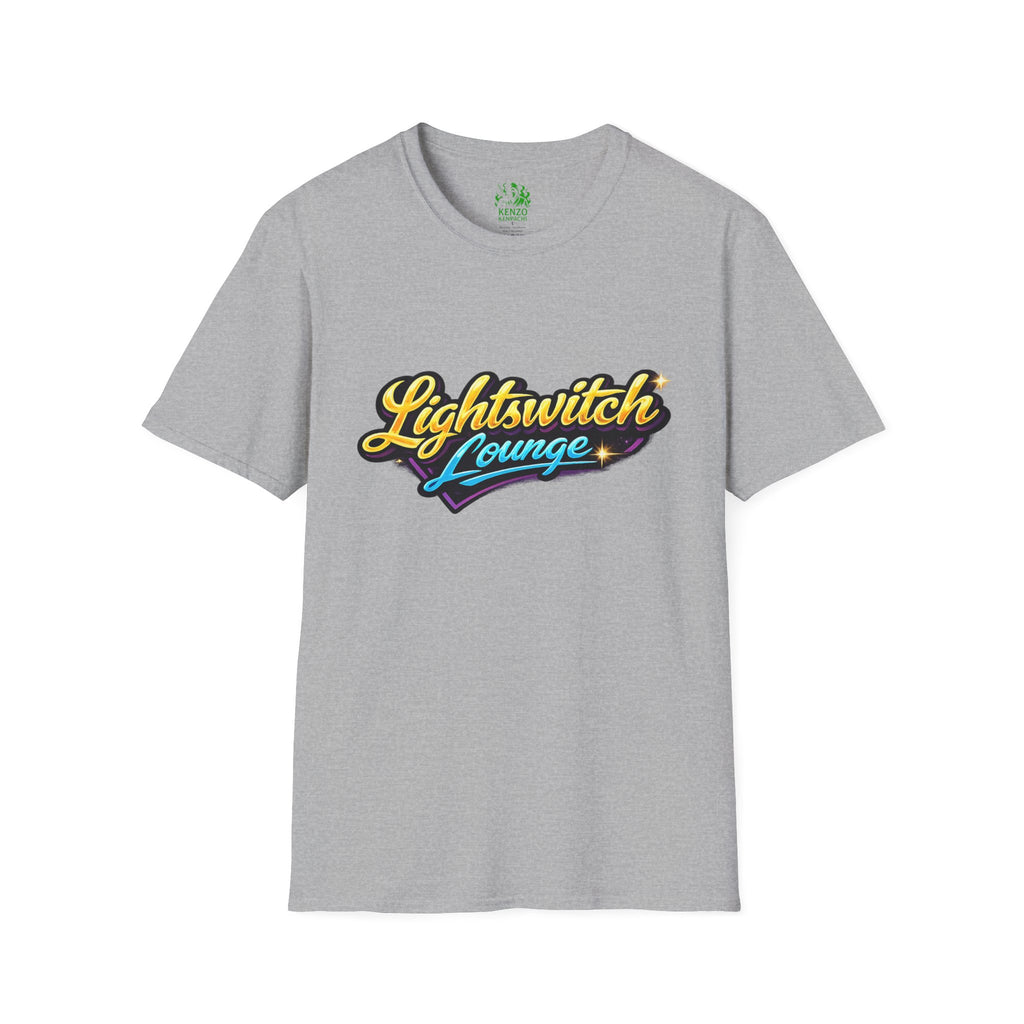 Lightswitch Lounge "8-0-9-0 Crew" T-Shirt — Kenzo Live DJ Stream Graphic Tee