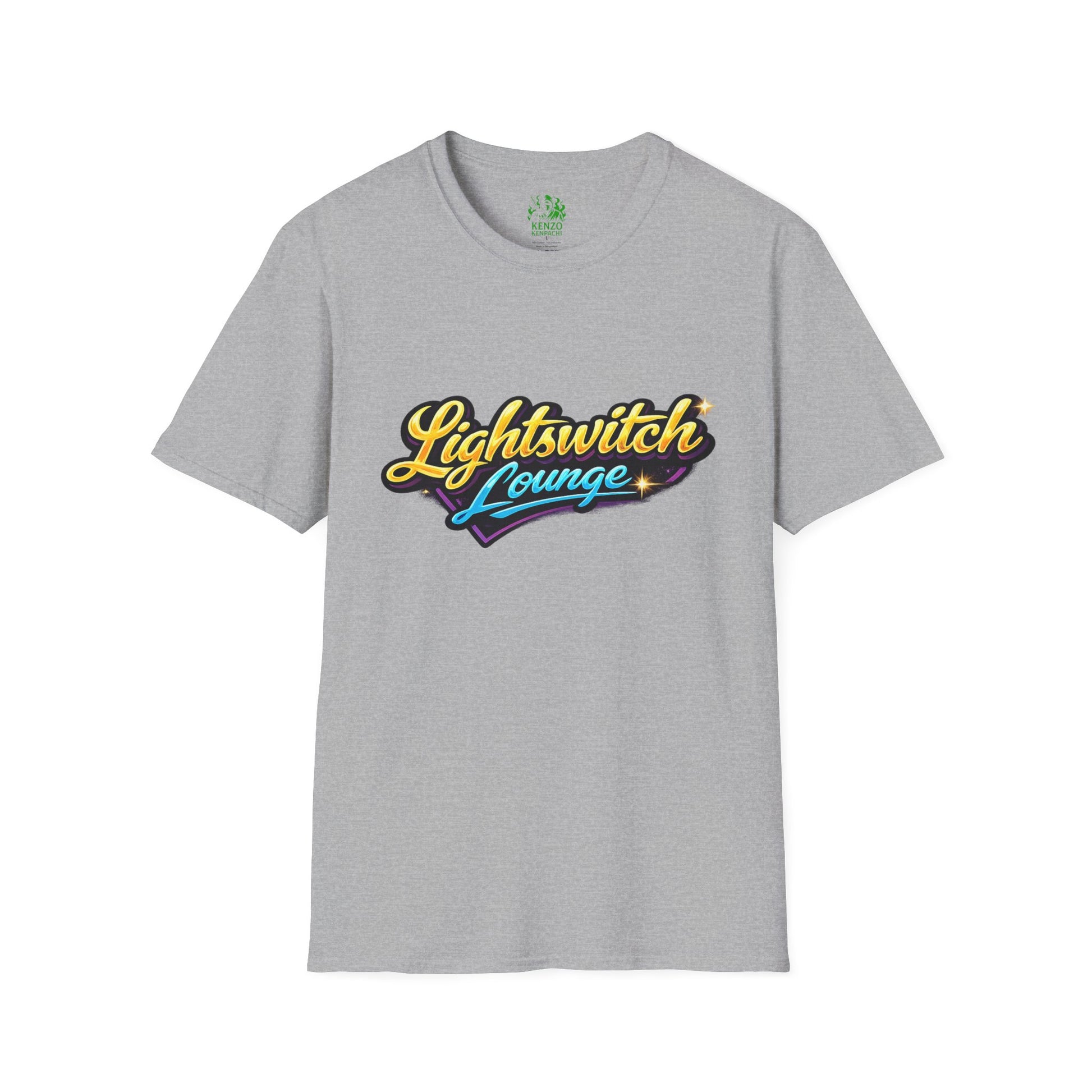 Lightswitch Lounge "8-0-9-0 Crew" T-Shirt — Kenzo Live DJ Stream Graphic Tee