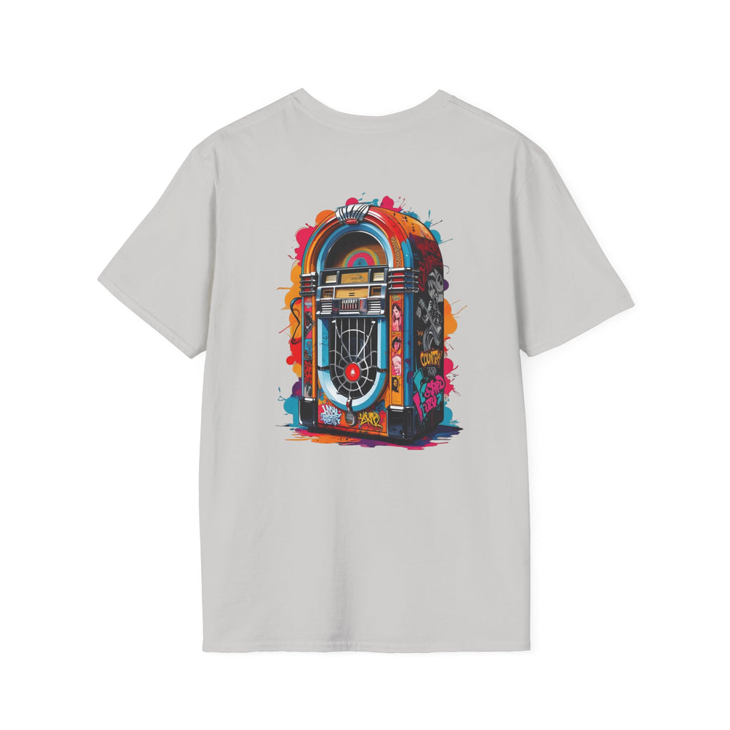 PolyJAMorous Jukebox Graphic T-Shirt, Unisex Softstyle Tee, Casual Wear