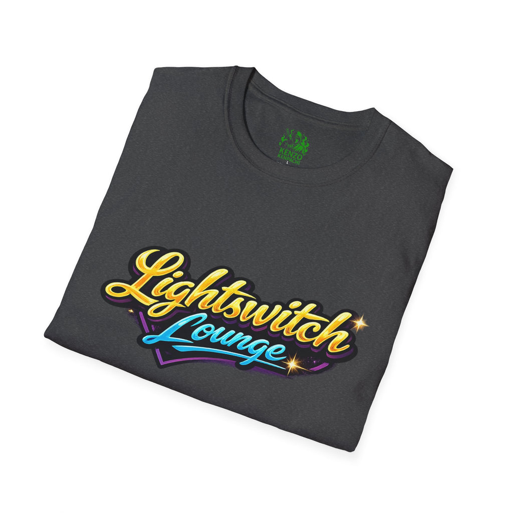 Lightswitch Lounge "8-0-9-0 Crew" T-Shirt — Kenzo Live DJ Stream Graphic Tee