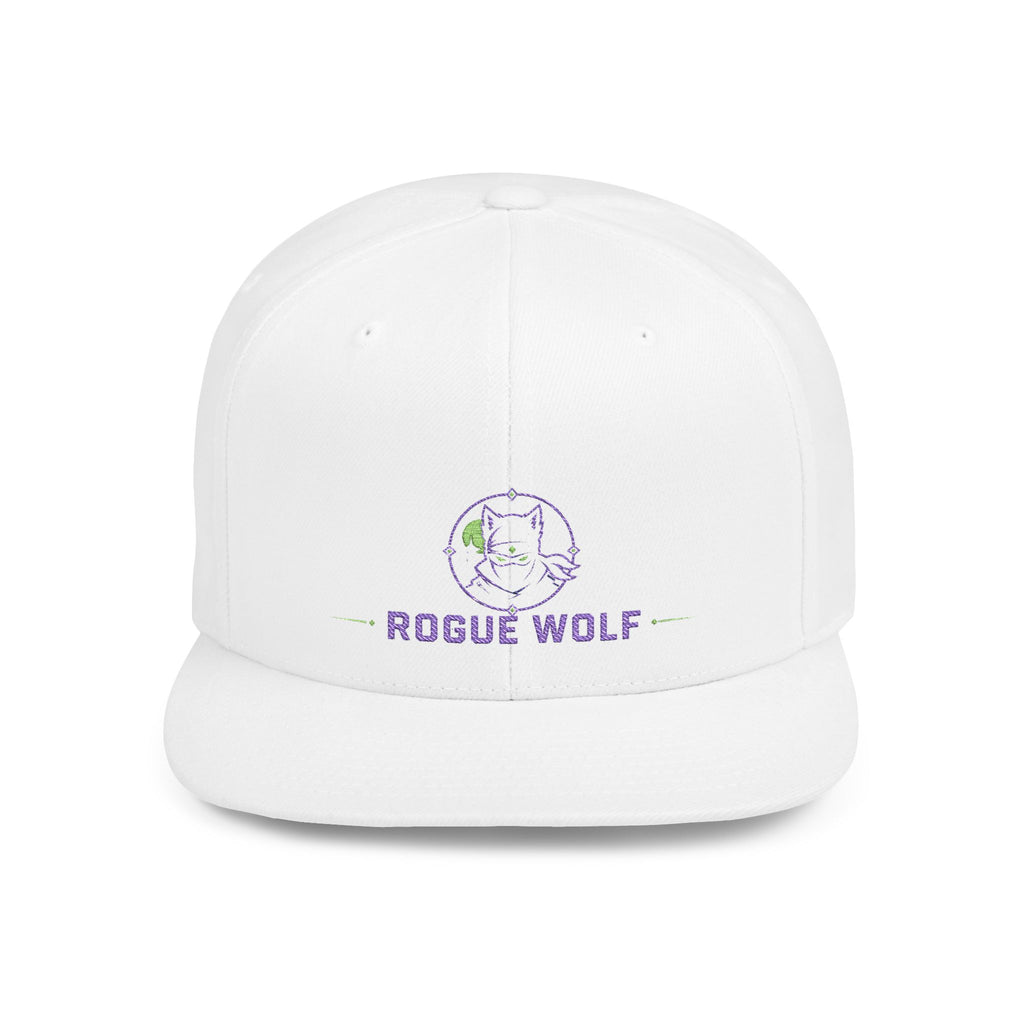 Rogue Wolf Flat Bill Snapback Hat - Perfect for Outdoor Adventures, Casual Style, and Everyday Wear, Great Gift for Birthdays, Festivals, [...]