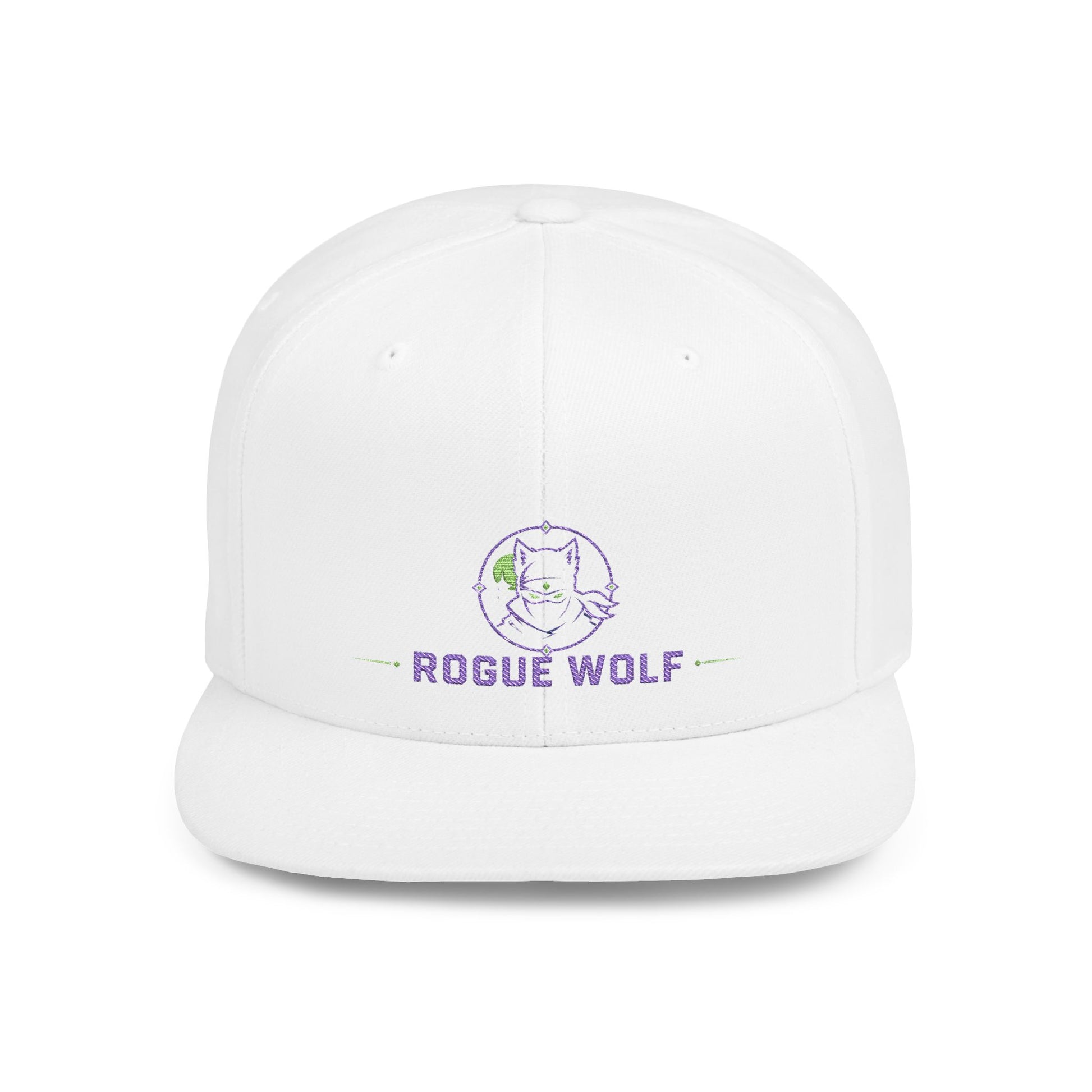 Rogue Wolf Flat Bill Snapback Hat - Perfect for Outdoor Adventures, Casual Style, and Everyday Wear, Great Gift for Birthdays, Festivals, [...]