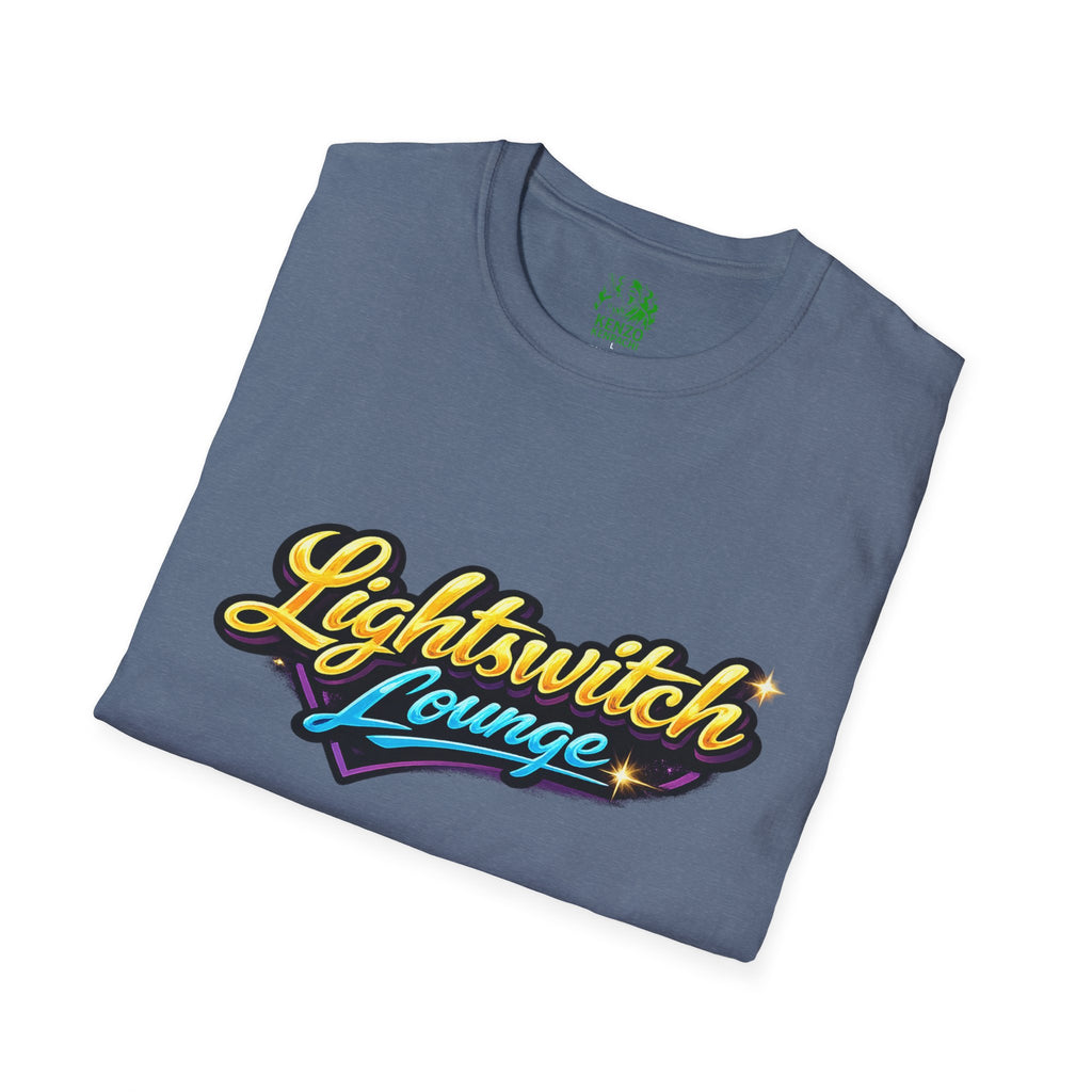 Lightswitch Lounge "8-0-9-0 Crew" T-Shirt — Kenzo Live DJ Stream Graphic Tee