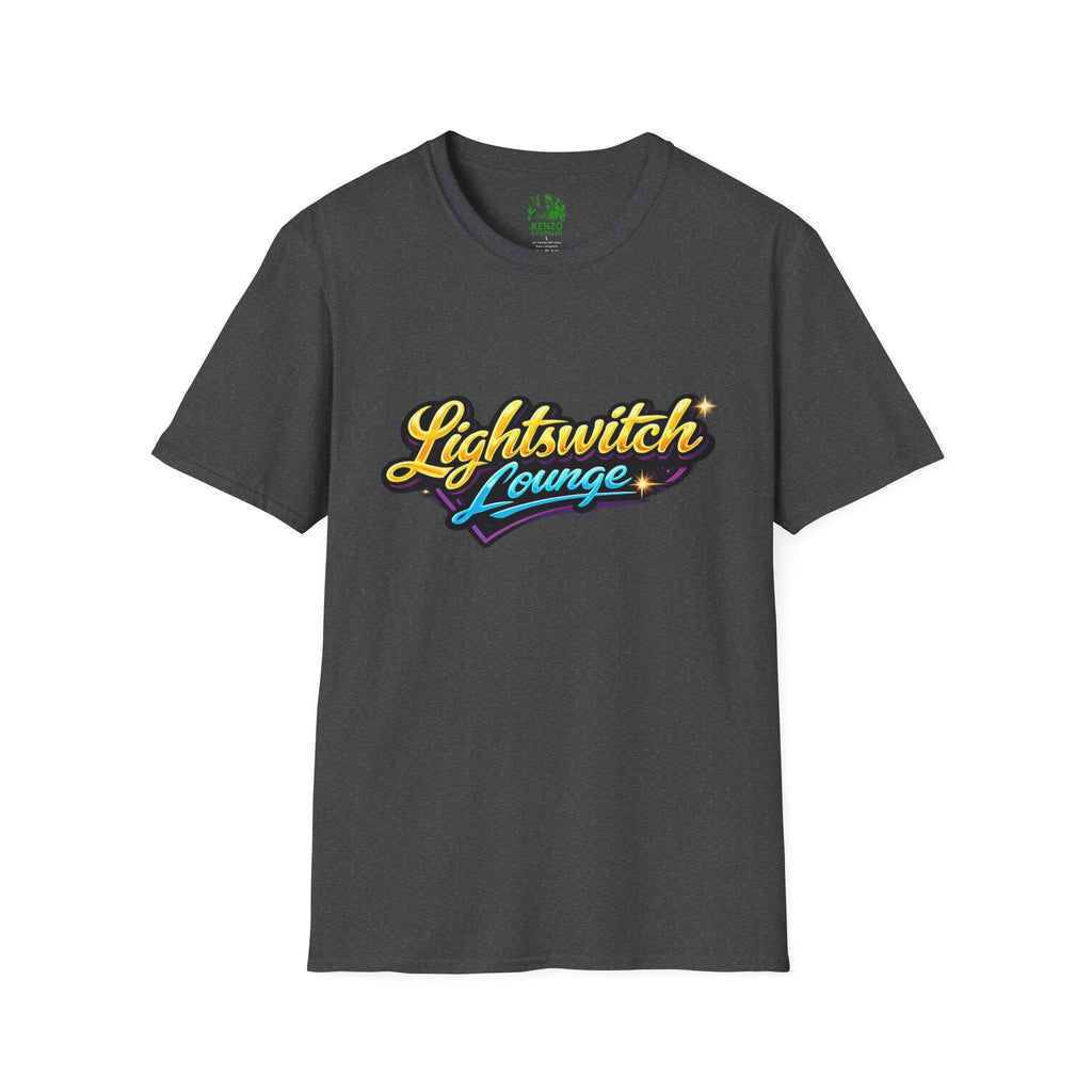 Lightswitch Lounge "8-0-9-0 Crew" T-Shirt — Kenzo Live DJ Stream Graphic Tee