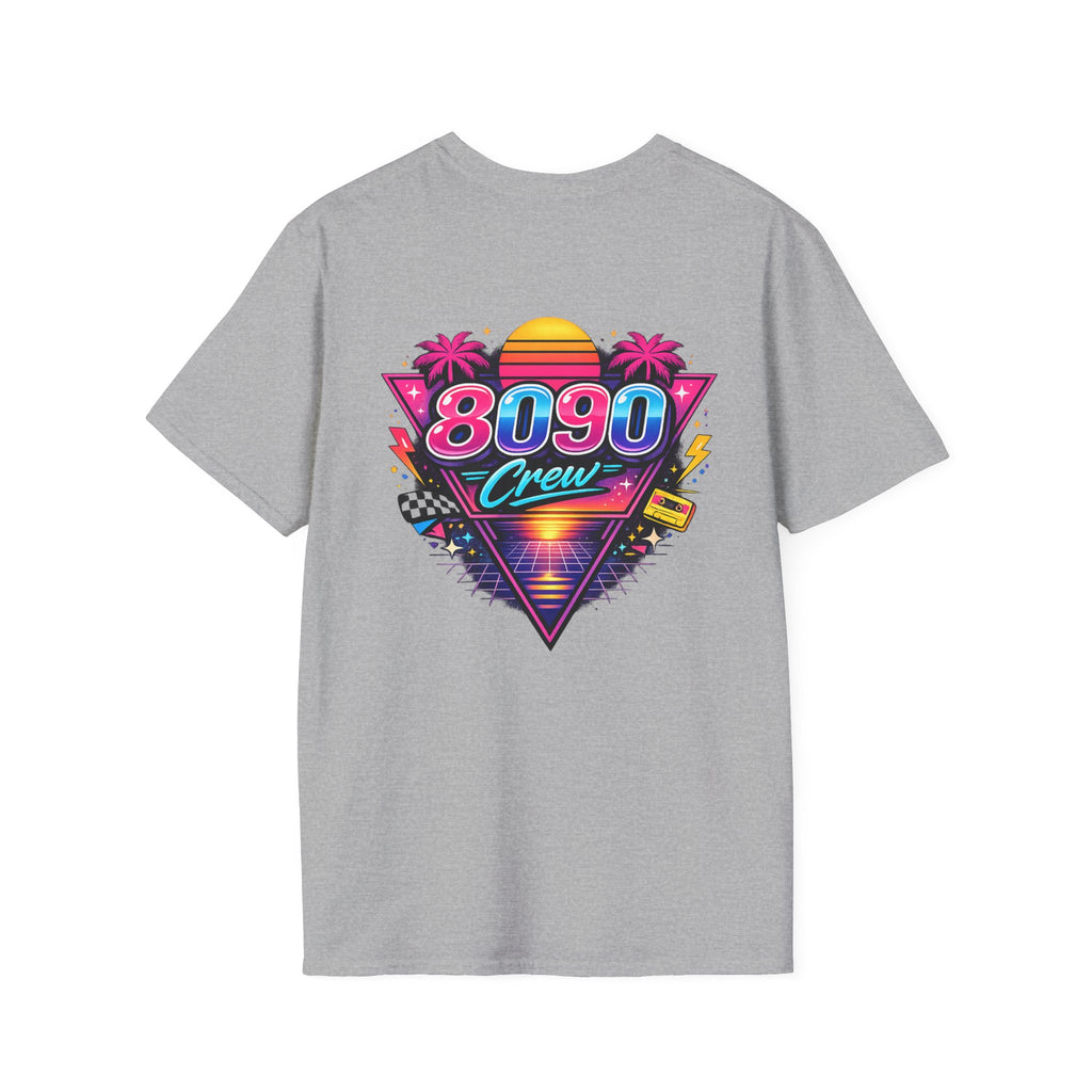 Lightswitch Lounge "8-0-9-0 Crew" T-Shirt — Kenzo Live DJ Stream Graphic Tee