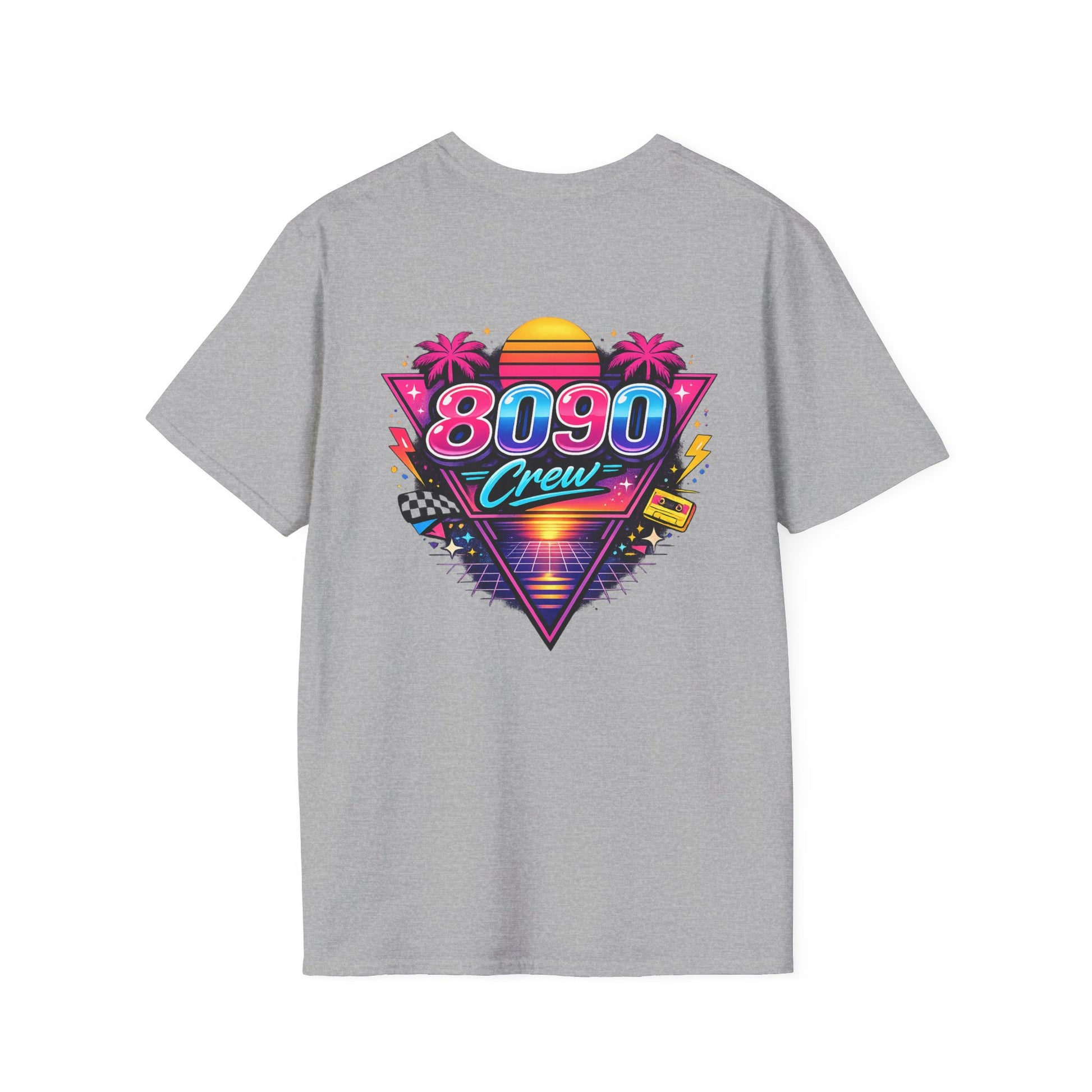 Lightswitch Lounge "8-0-9-0 Crew" T-Shirt — Kenzo Live DJ Stream Graphic Tee