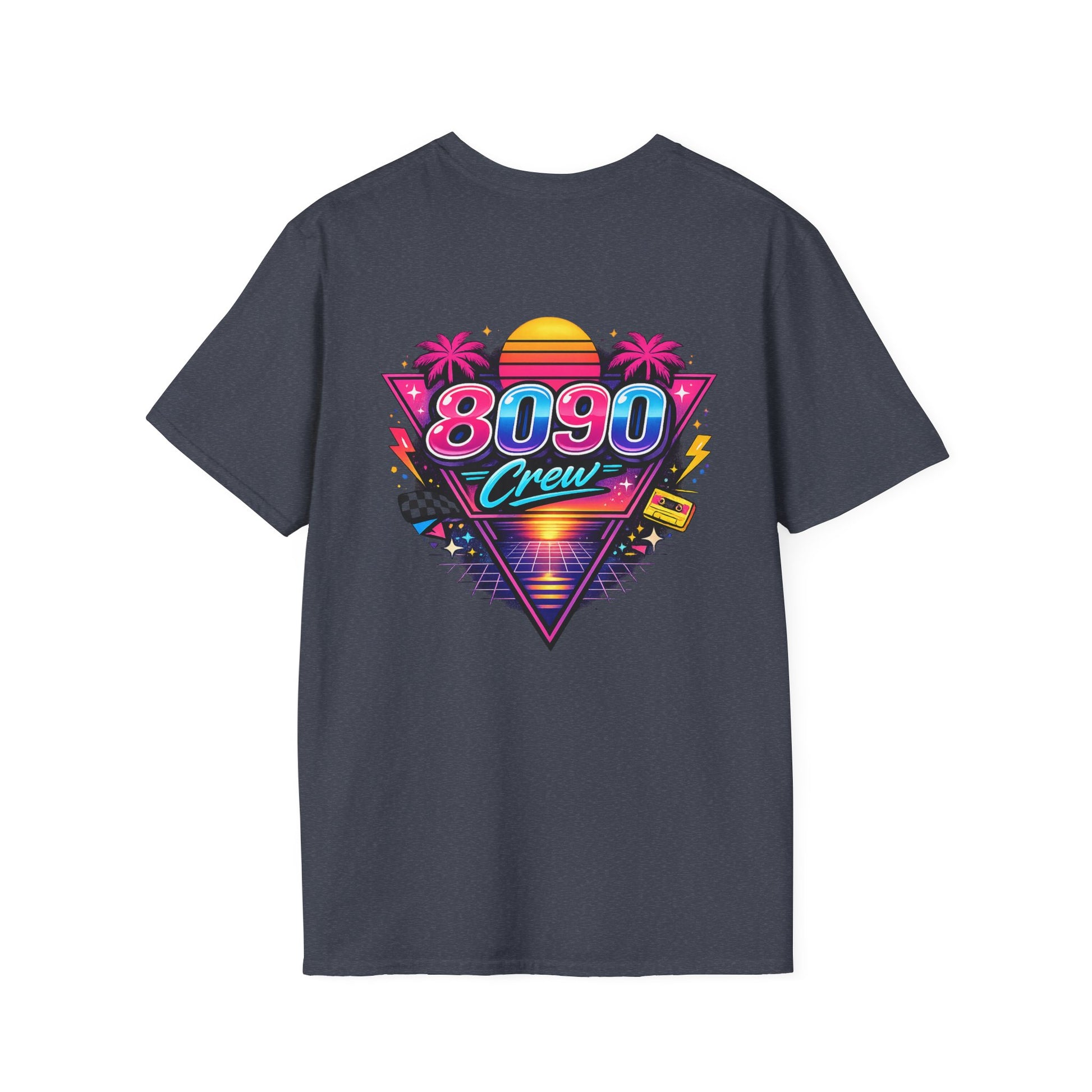 Lightswitch Lounge "8-0-9-0 Crew" T-Shirt — Kenzo Live DJ Stream Graphic Tee
