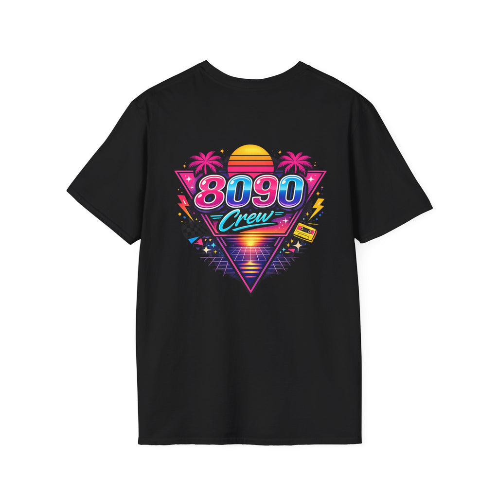 Lightswitch Lounge "8-0-9-0 Crew" T-Shirt — Kenzo Live DJ Stream Graphic Tee