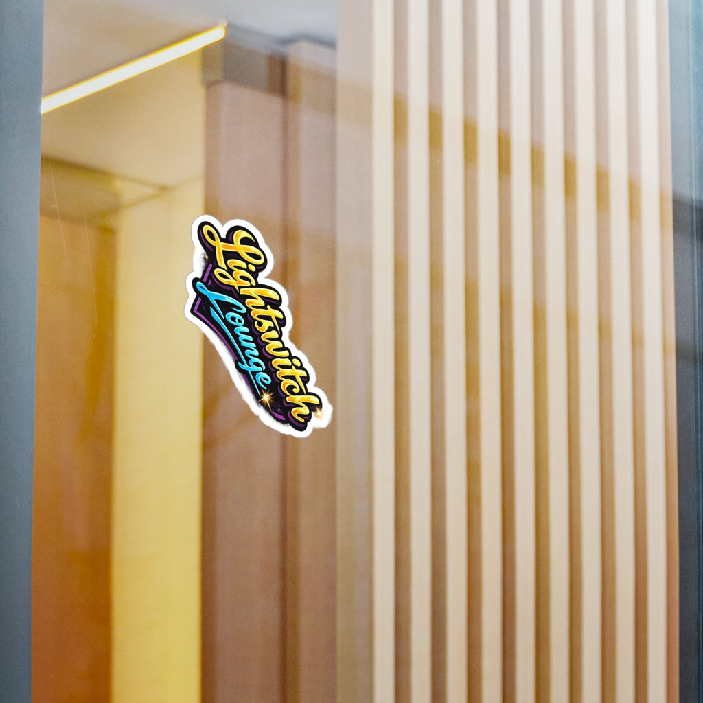 Lightswitch Lounge DJ Stream Sticker — Kenzo Live Kiss-Cut Vinyl Decal