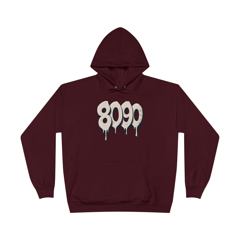 8-0-9-0 Crew Basic Hoodie | Unique Graphic Pullover Sweatshirt for Music Lovers