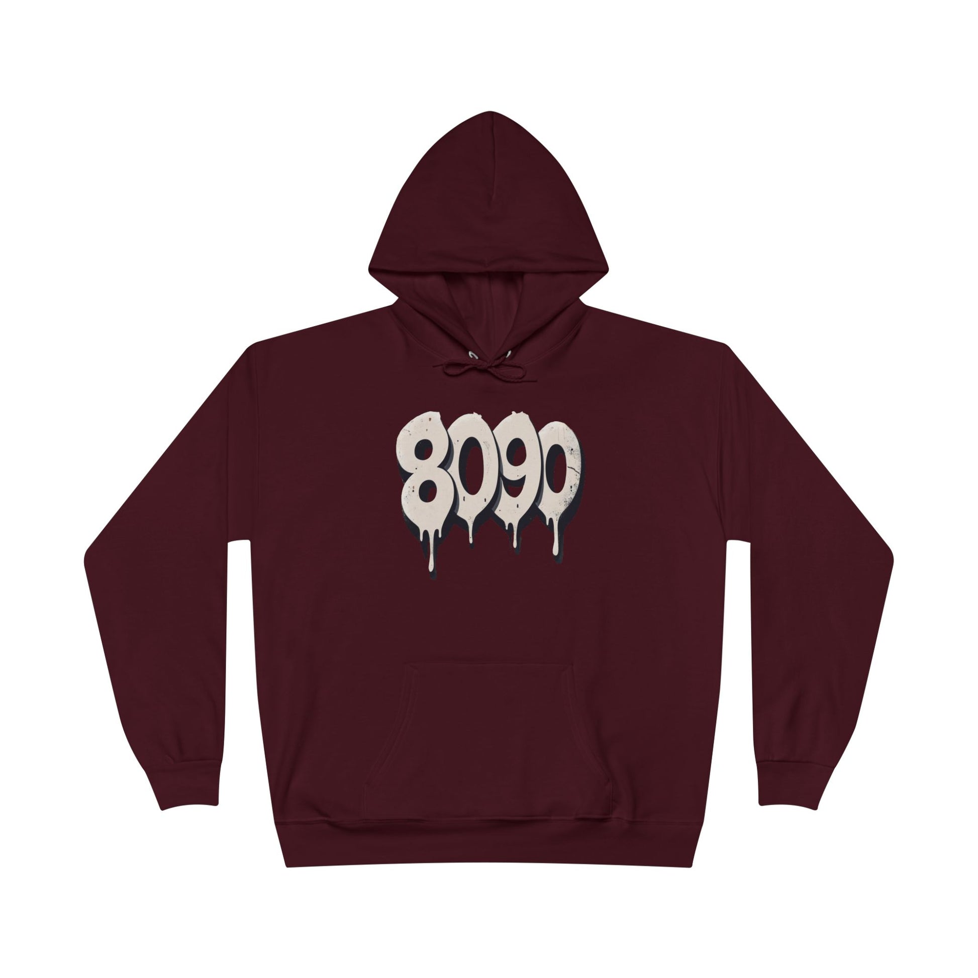 8-0-9-0 Crew Basic Hoodie | Unique Graphic Pullover Sweatshirt for Music Lovers